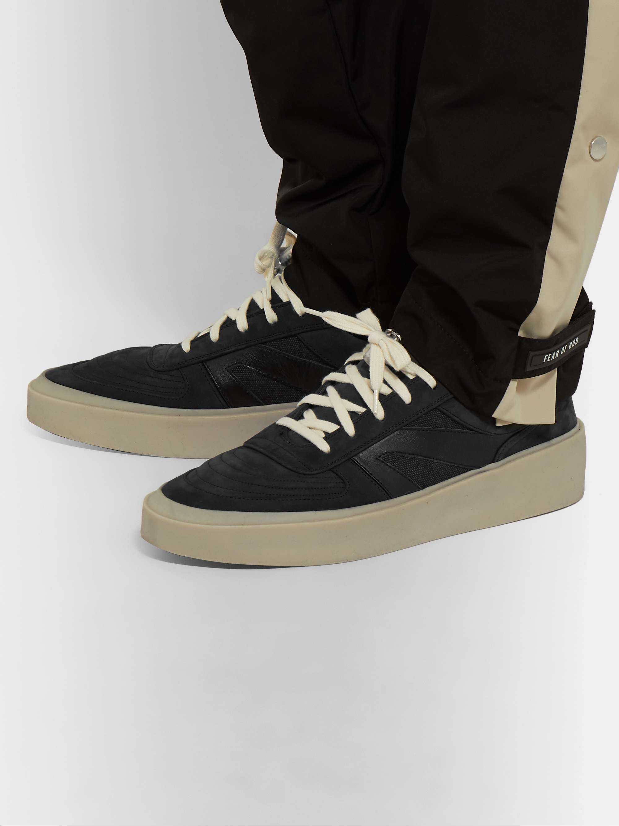 FEAR OF GOD Leather, Nubuck and Mesh Sneakers