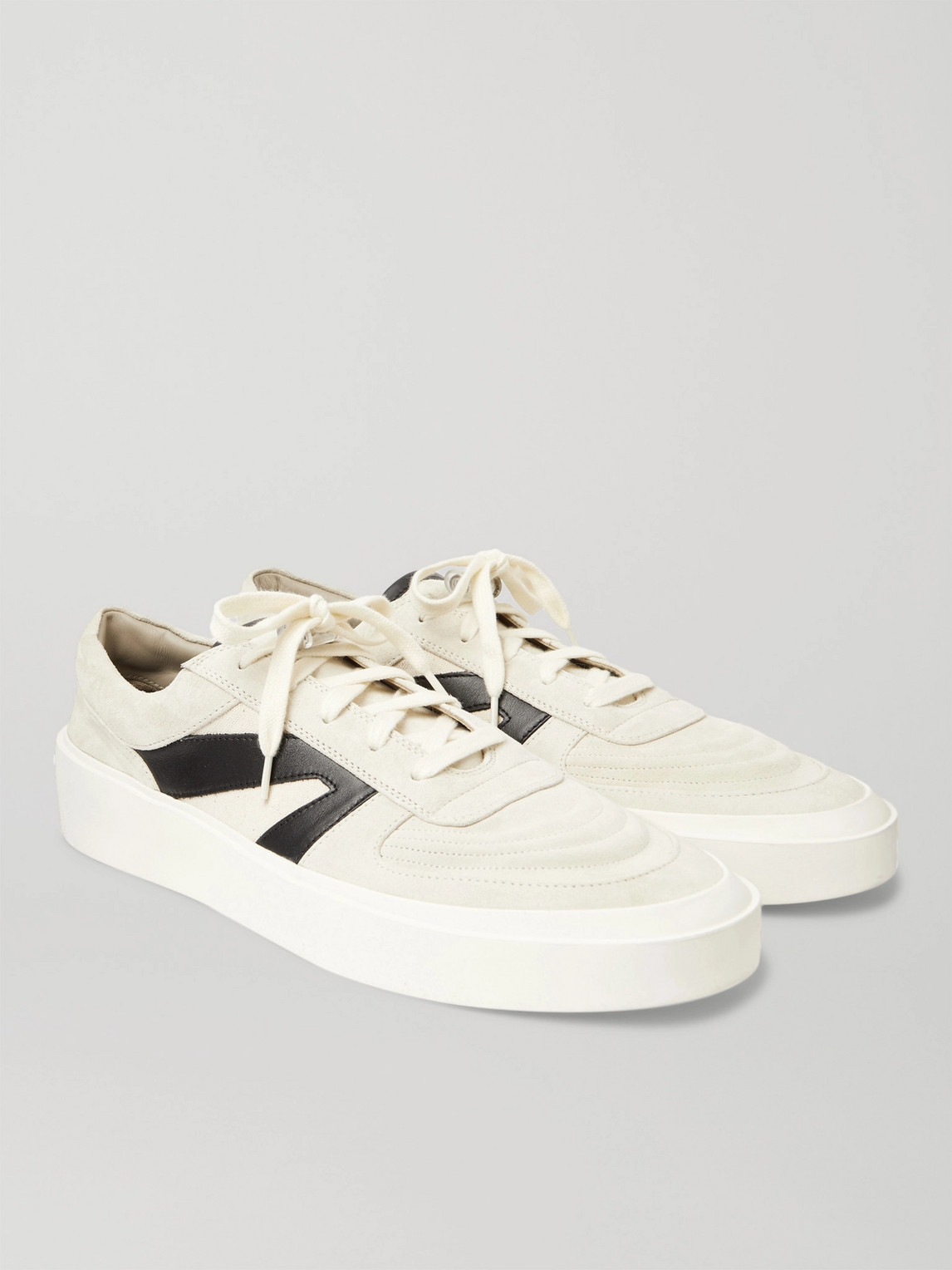 Fear Of God Suede, Leather And Canvas 