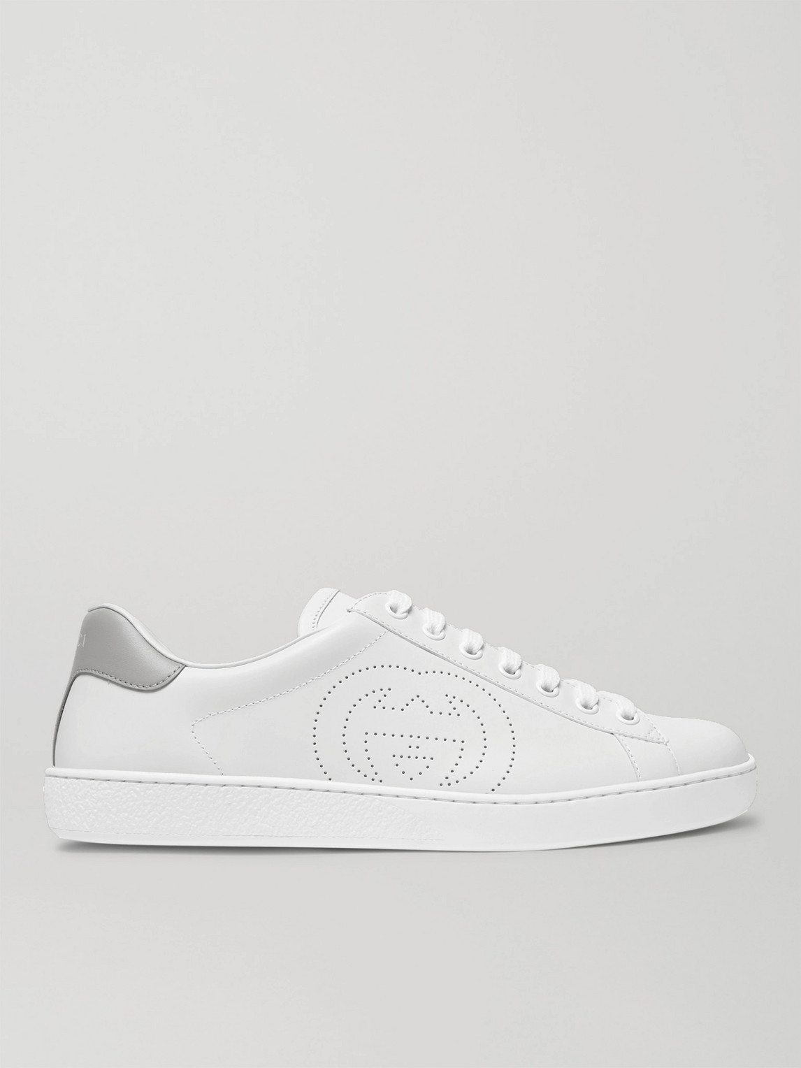 New Ace Perforated Leather Sneakers