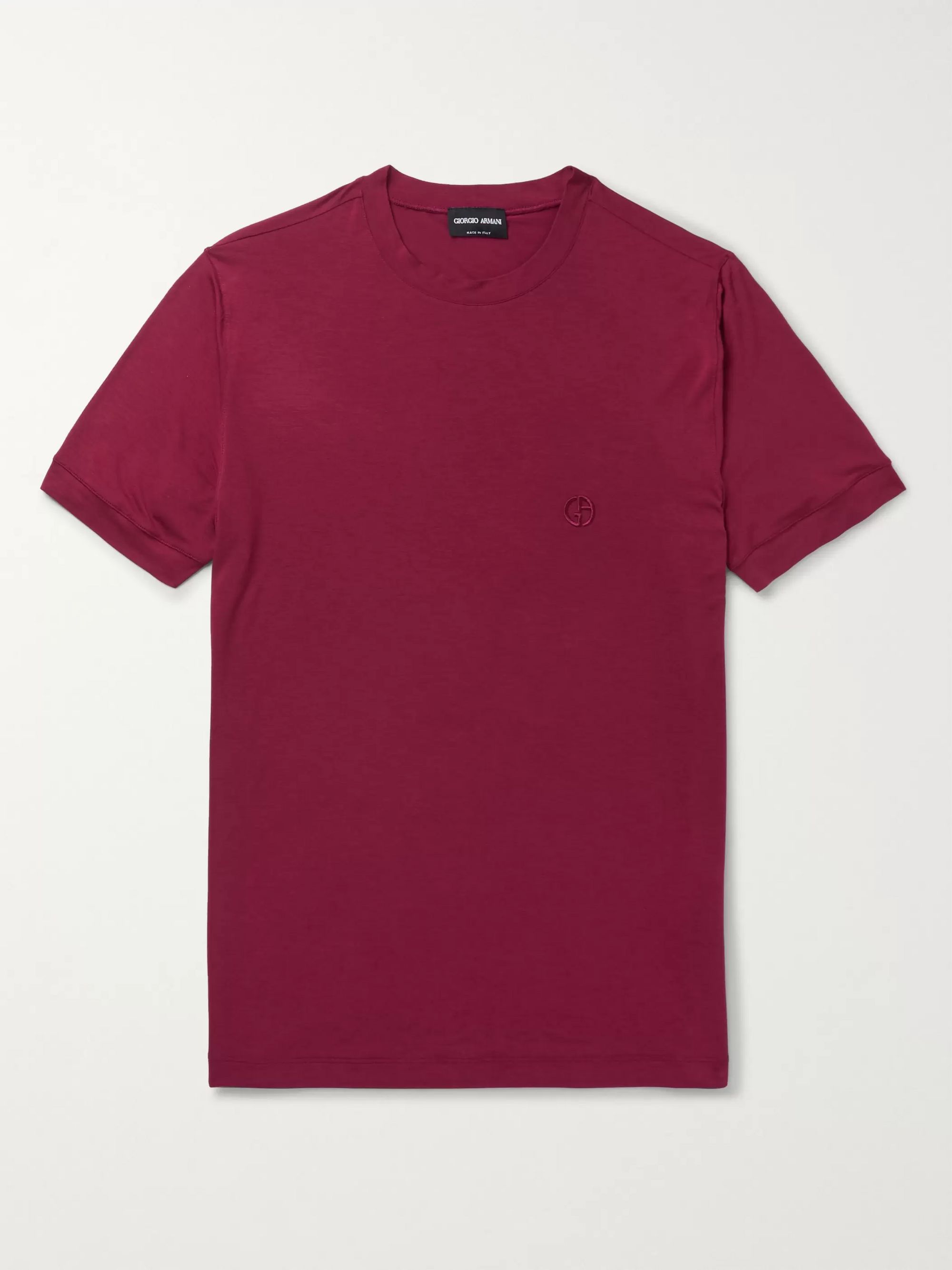Stretch-Jersey T-Shirt | Giorgio Armani 