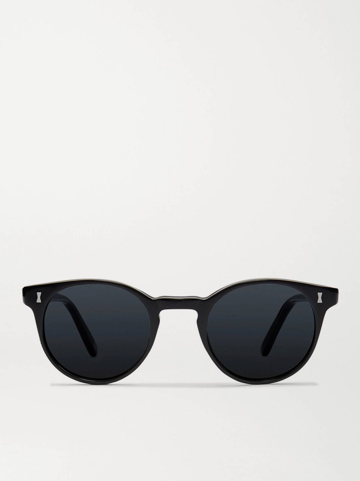 Cubitts Herbrand Round-frame Acetate Sunglasses In Black