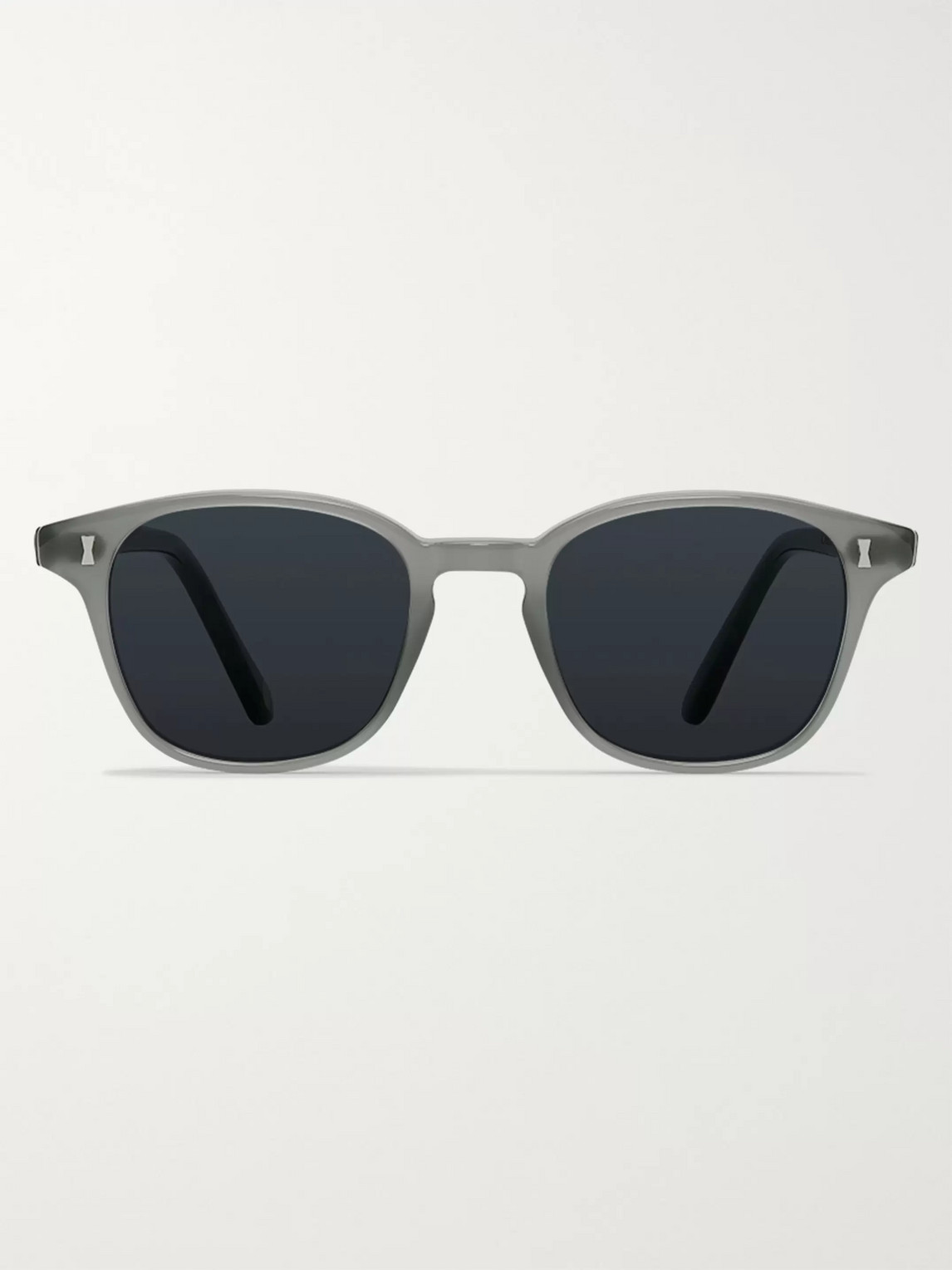Cubitts Carnegie D-frame Acetate Sunglasses In Grey