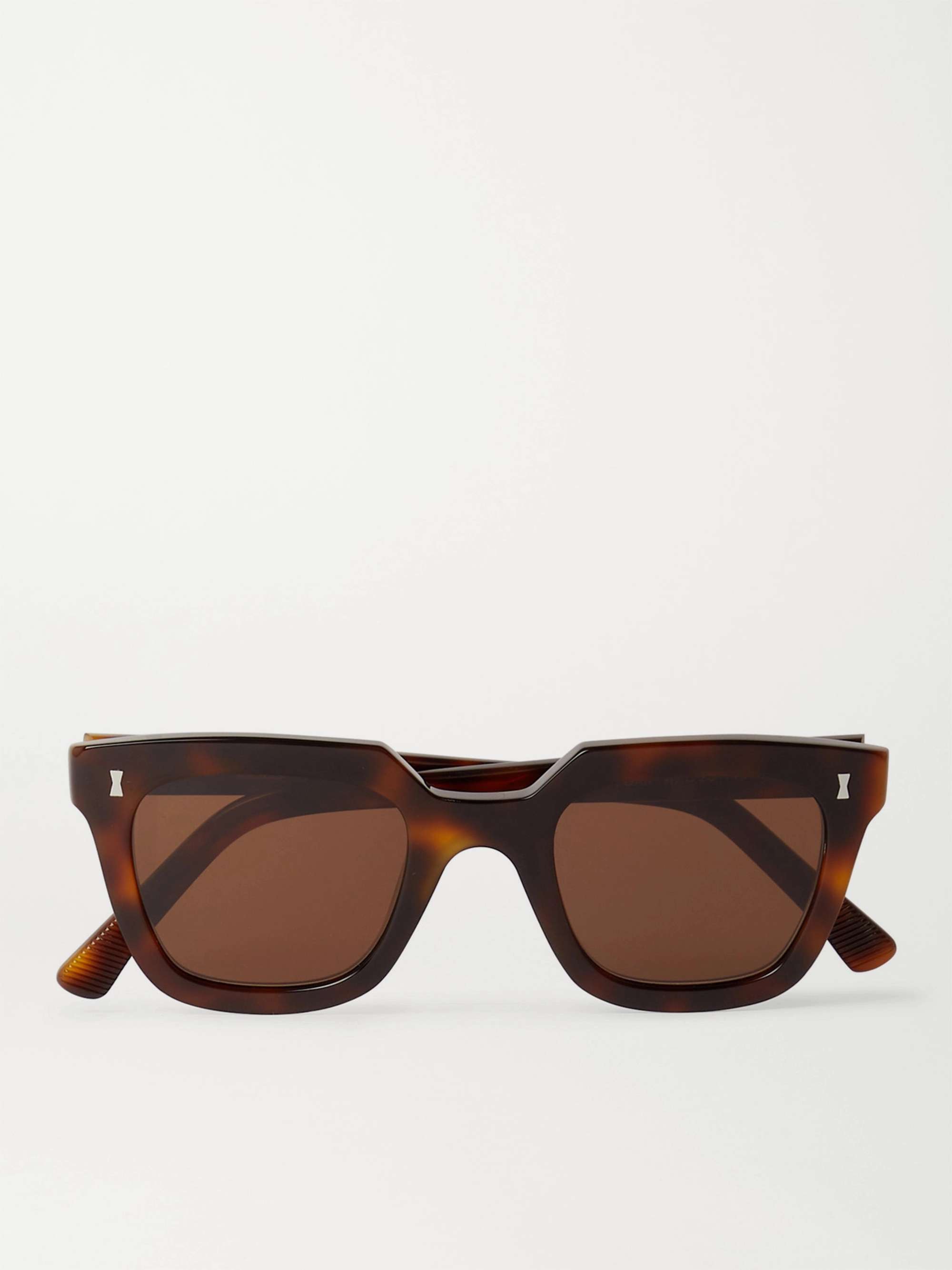 CUBITTS Balfour Square-Frame Tortoiseshell Acetate Sunglasses