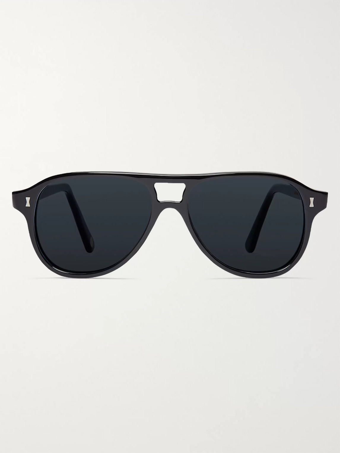Cubitts Killick Aviator-style Acetate Sunglasses In Black