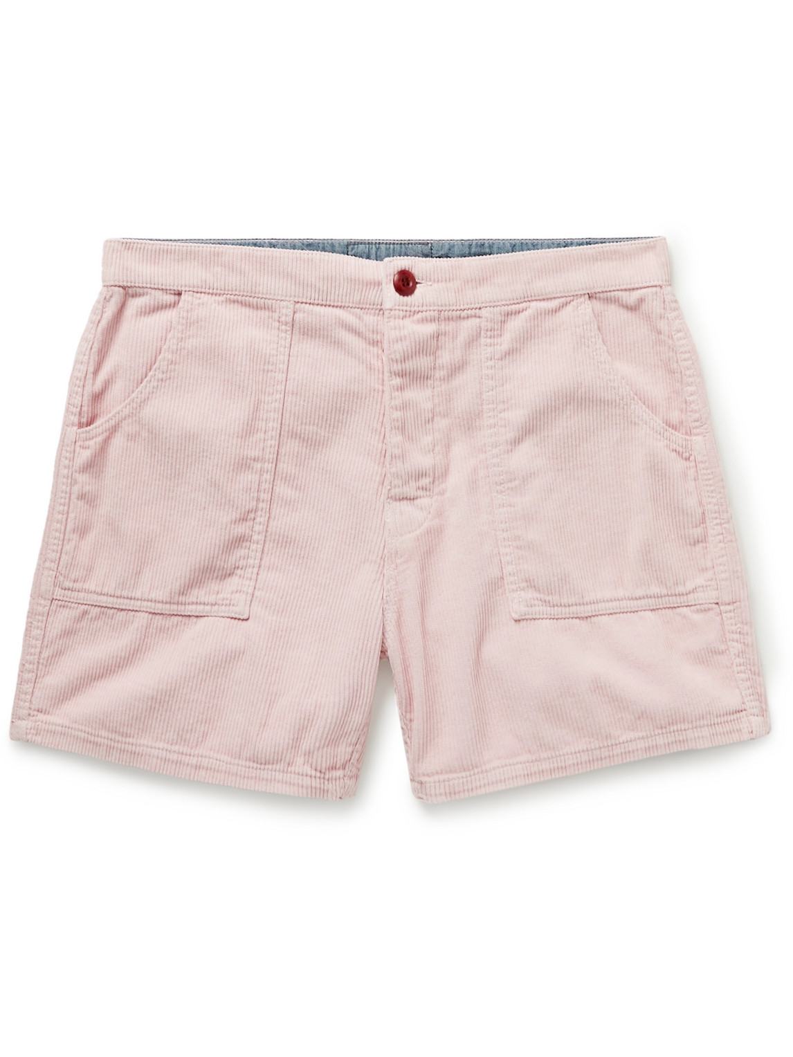 Birdwell Cotton-corduroy Shorts In Pink