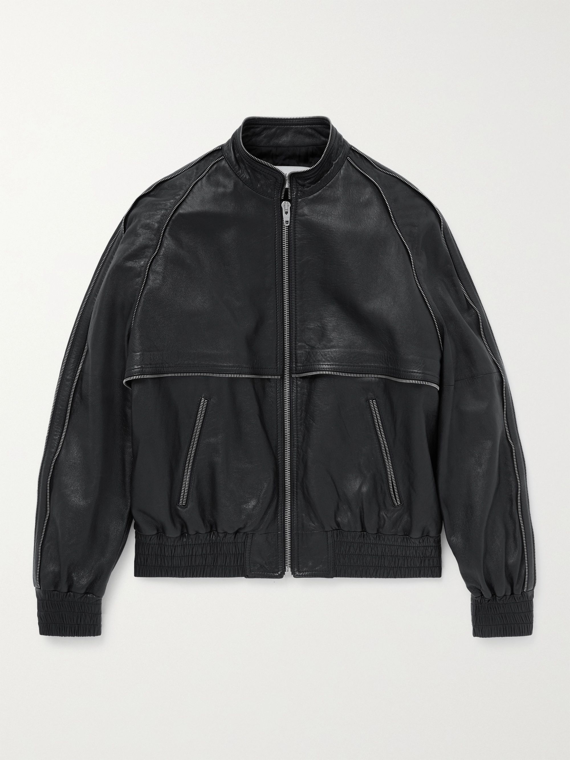 mrporter.com | Embellished Leather Bomber Jacket