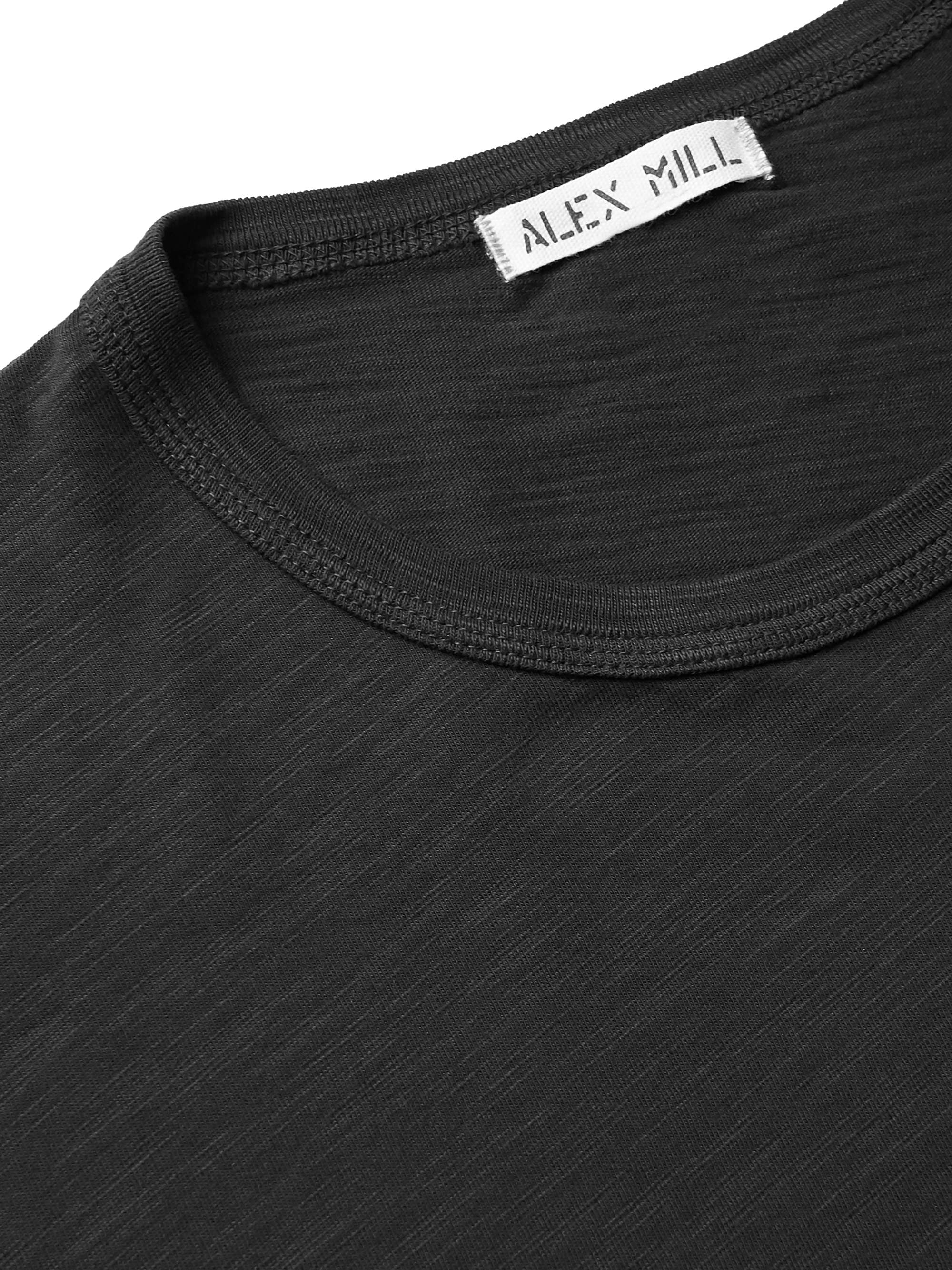 ALEX MILL Standard Slim-Fit Slub Cotton-Jersey T-Shirt
