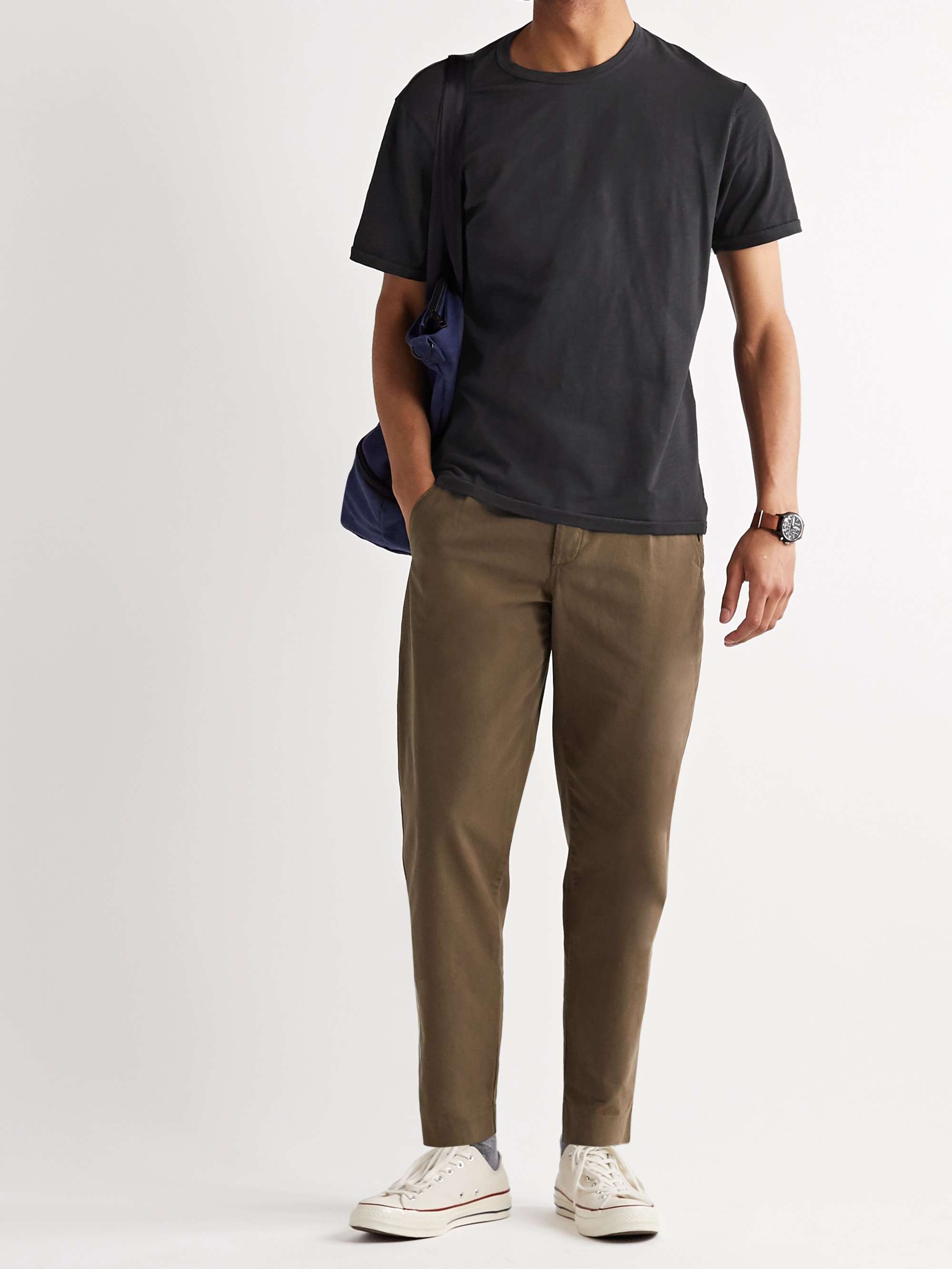 ALEX MILL Standard Slim-Fit Slub Cotton-Jersey T-Shirt