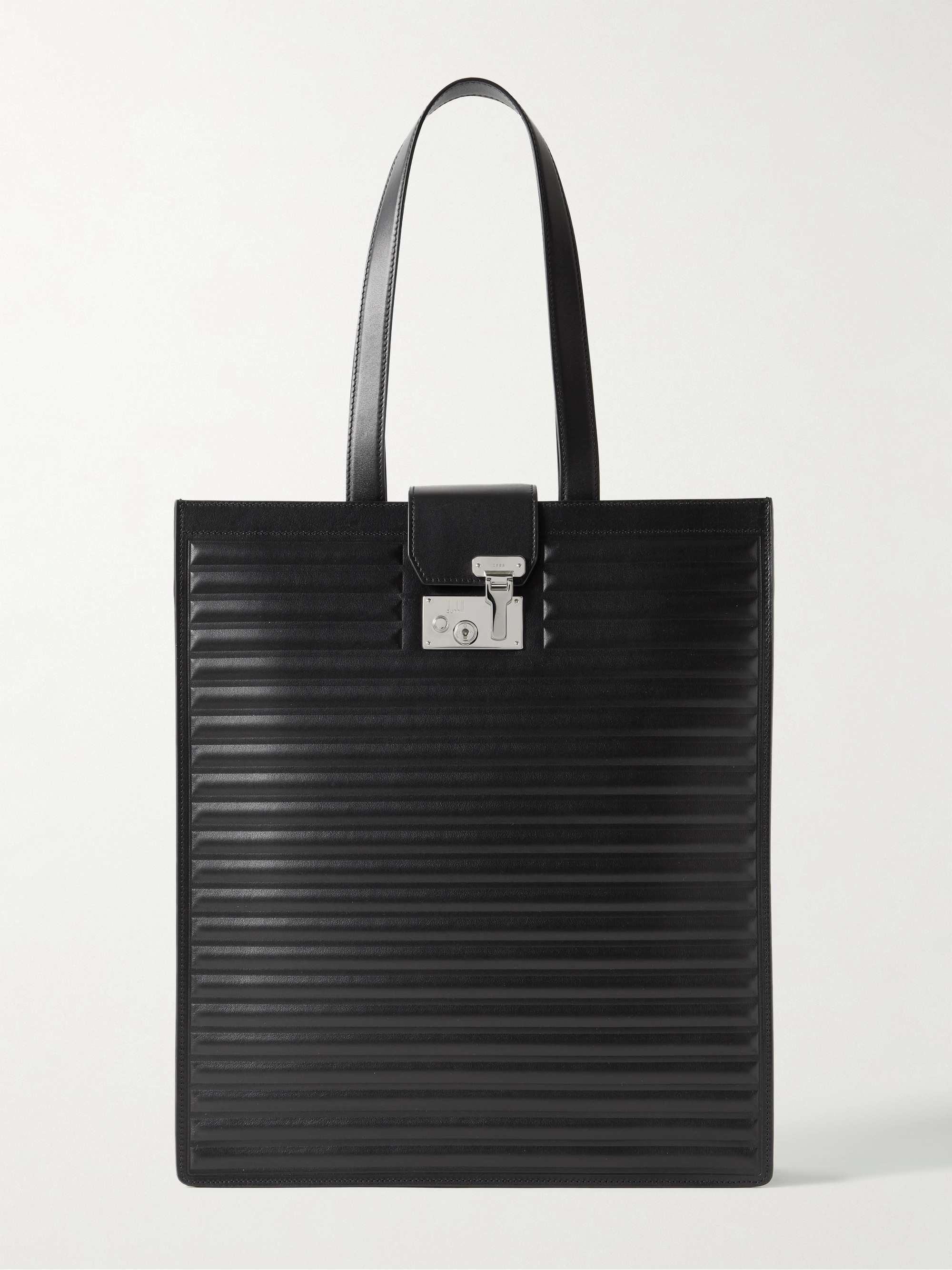 Black Croc-Effect Leather Tote Bag | SAINT LAURENT | MR PORTER
