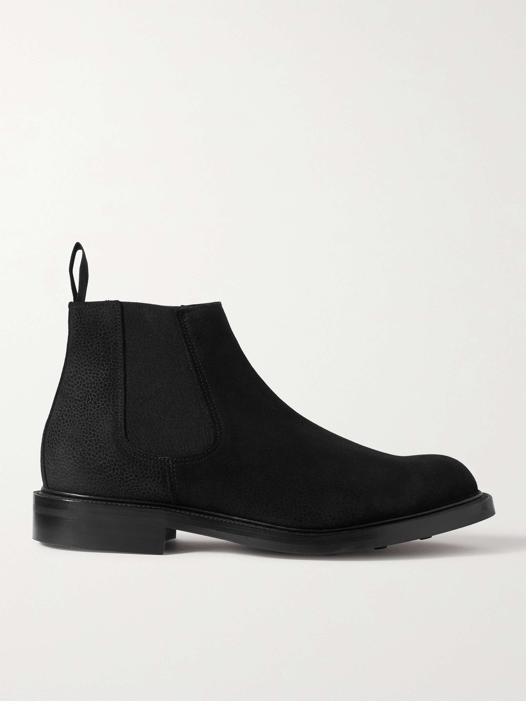 GEORGE CLEVERLEY Jason Full-Grain Suede Chelsea Boots