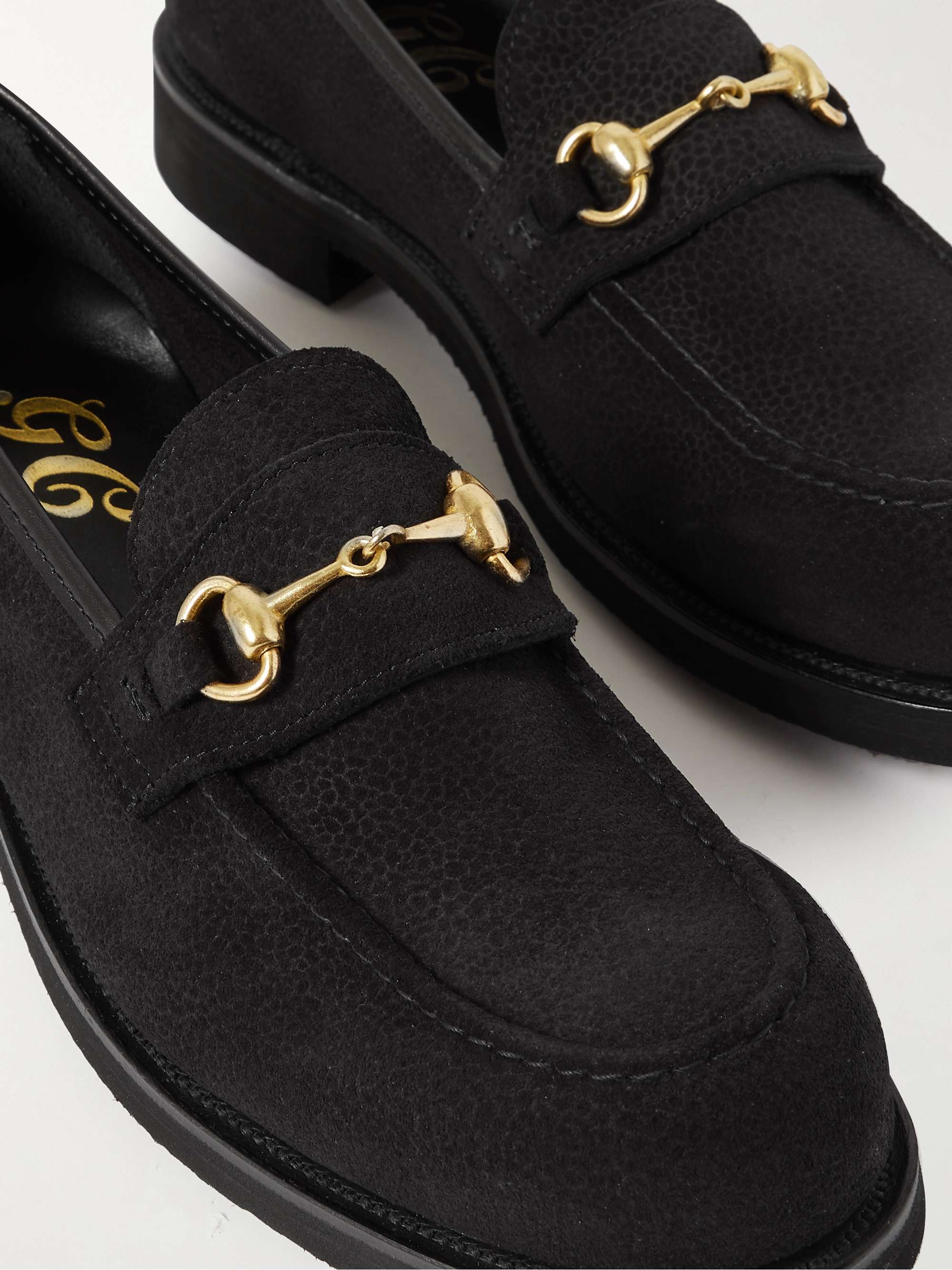 GEORGE CLEVERLEY Colony Full-Grain Suede Loafers