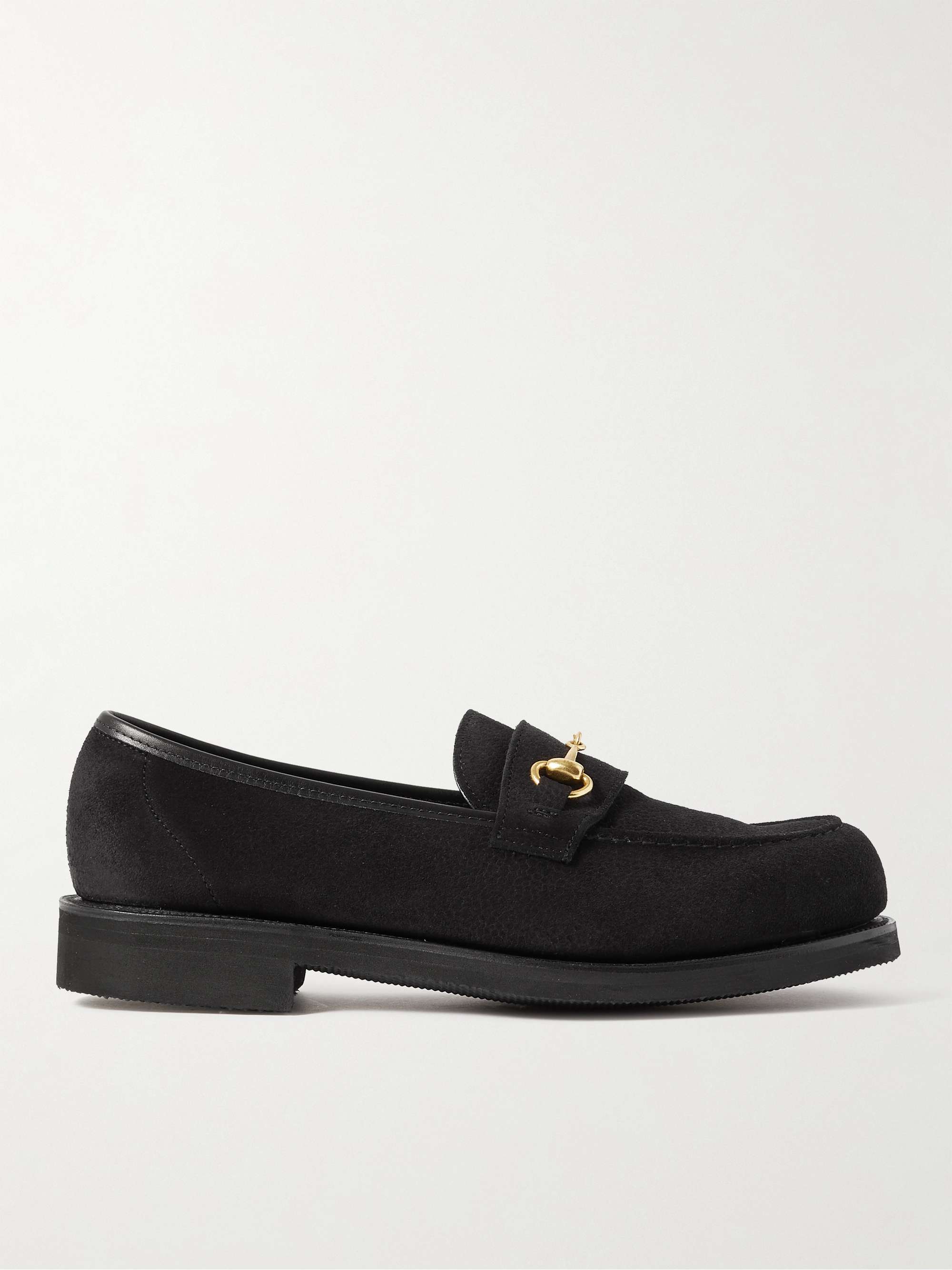 GEORGE CLEVERLEY Colony Full-Grain Suede Loafers