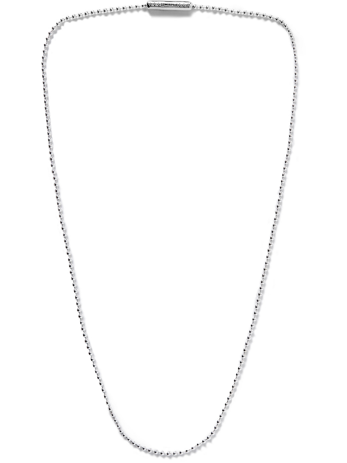 Maple Sterling Silver Chain Necklace
