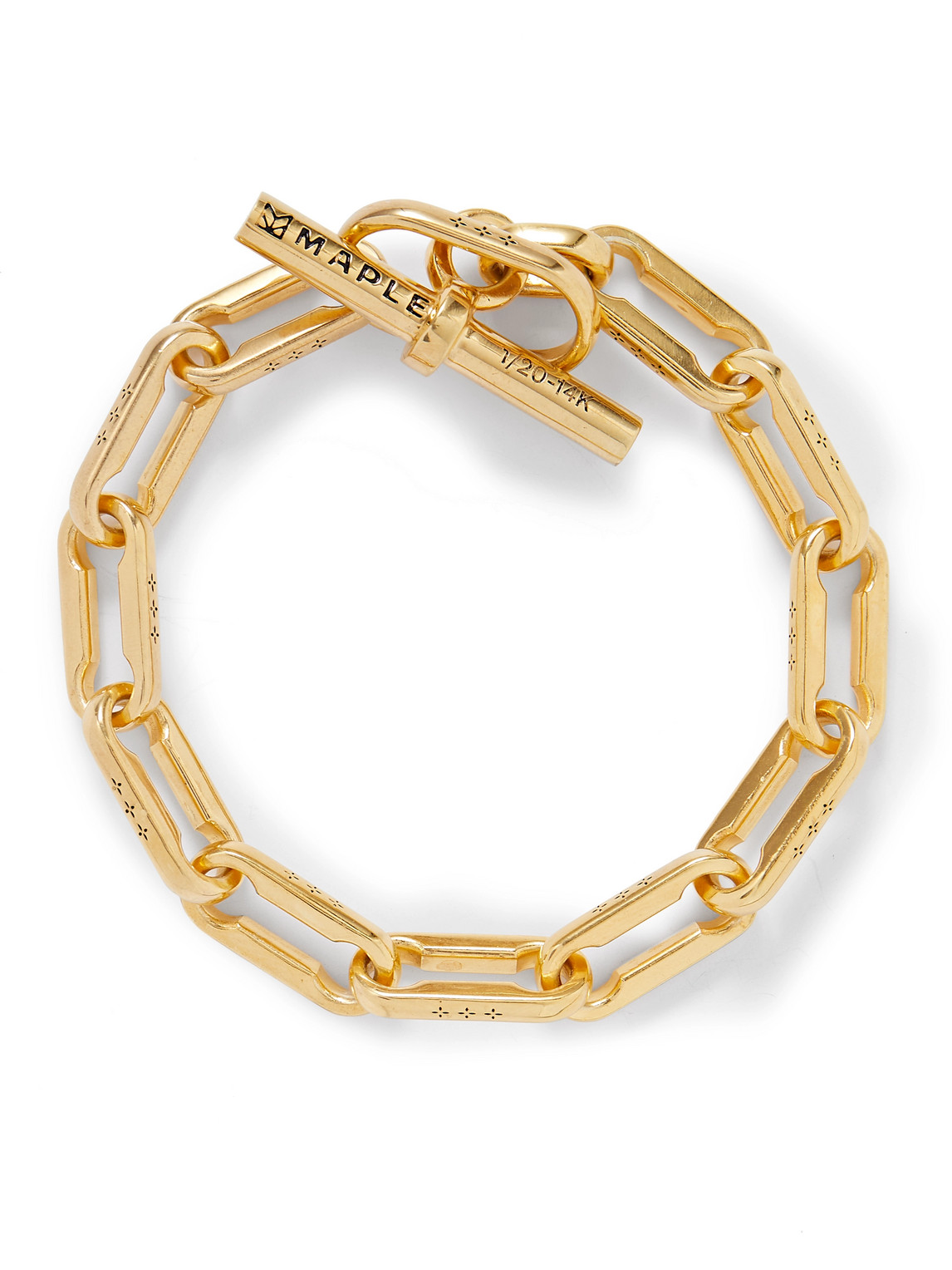 Maple Gold-plated Chain Bracelet