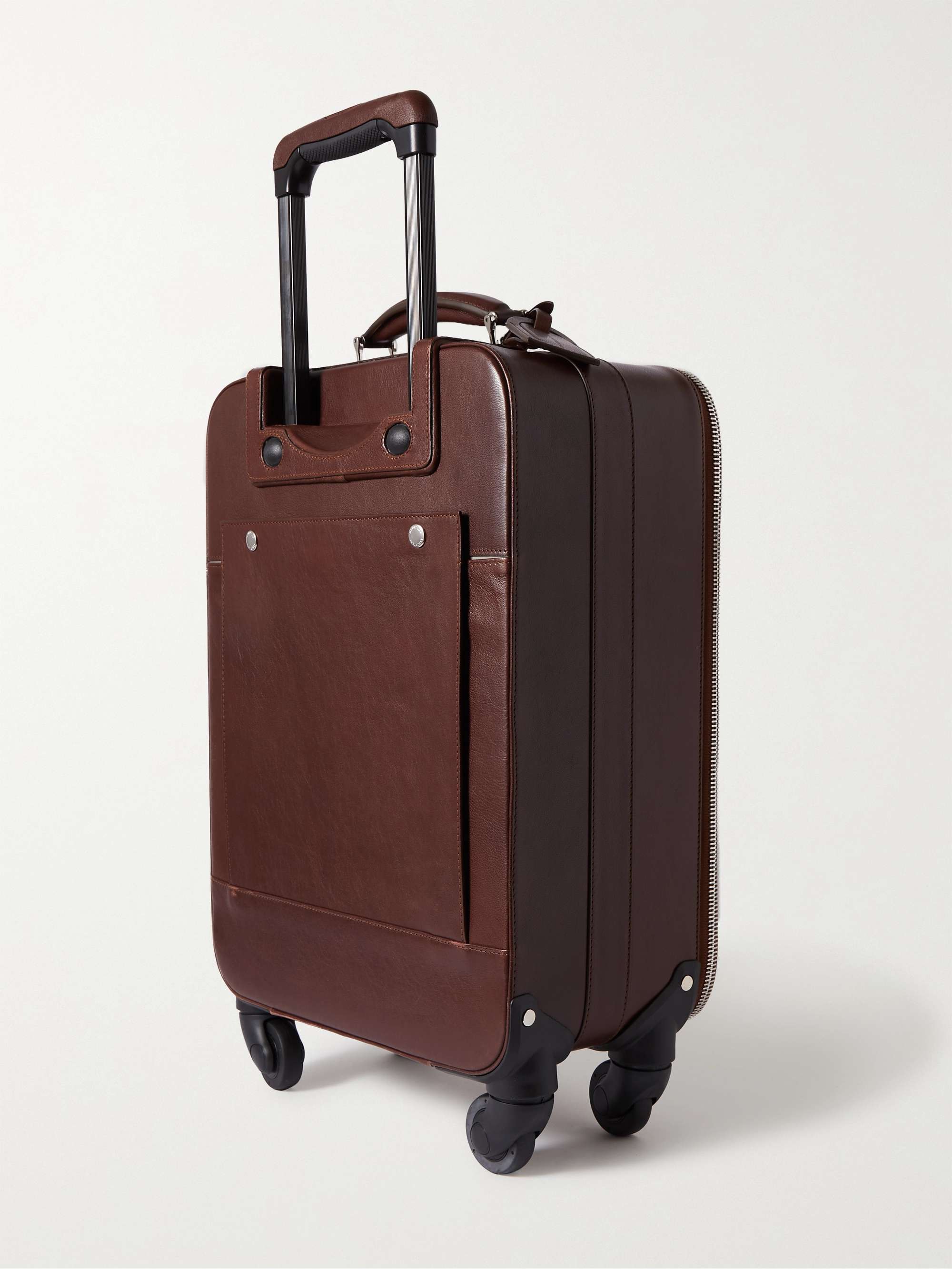 BRUNELLO CUCINELLI Leather Carry-On Suitcase