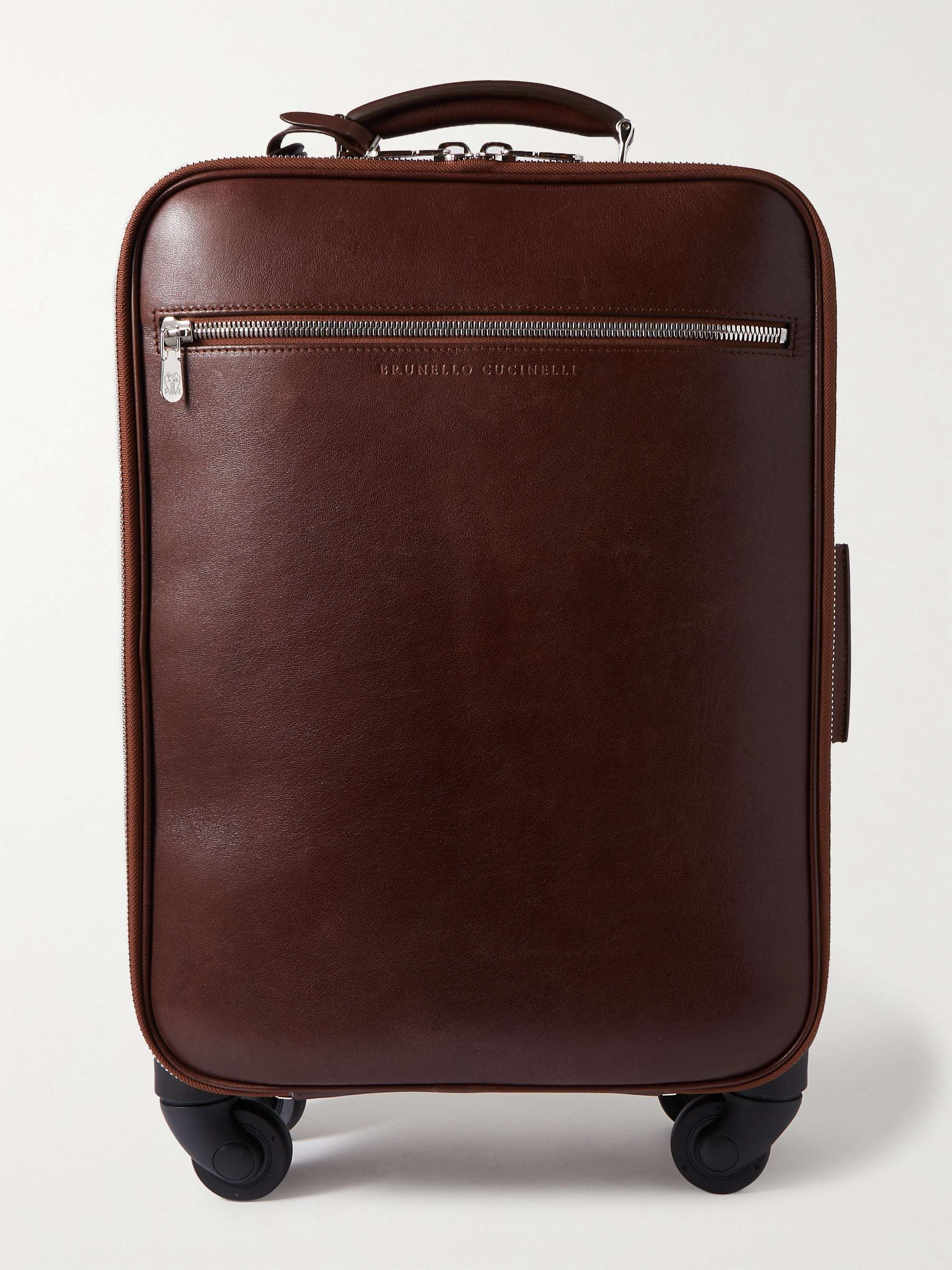 Brown Leather Carry On Suitcase, Brown Leather Suitcase