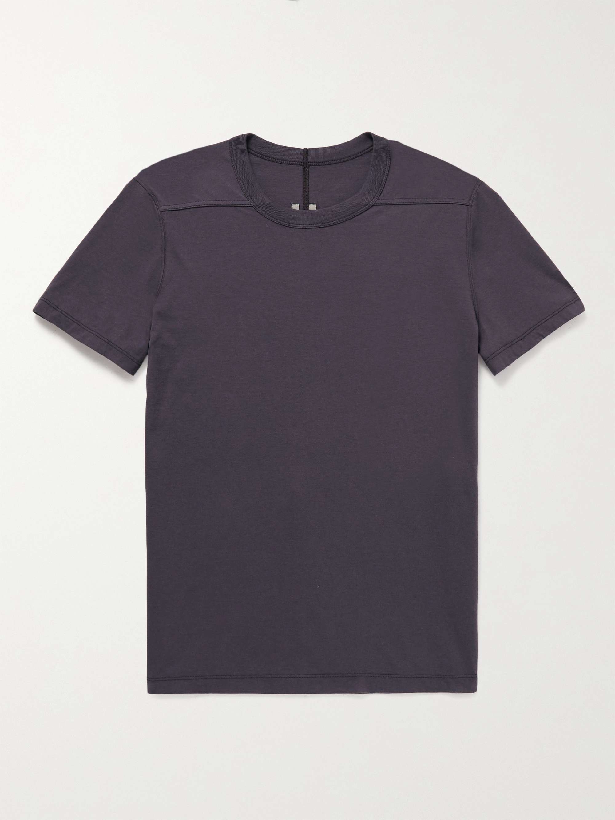 RICK OWENS Level Organic Cotton-Jersey T-shirt