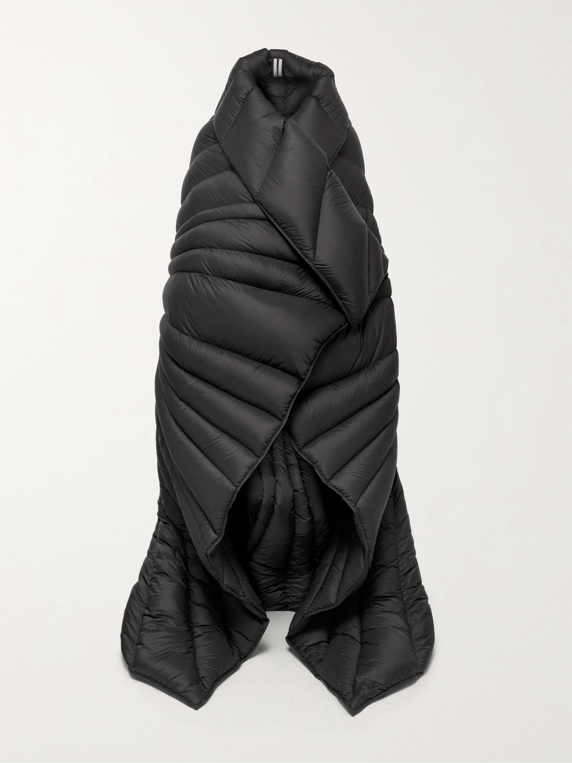 RICK OWENS Quilted Nylon Down Blanket