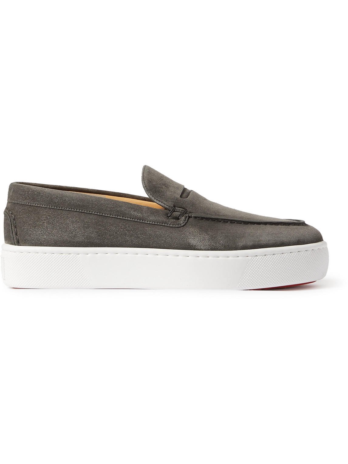 Paqueboat Suede Penny Loafers
