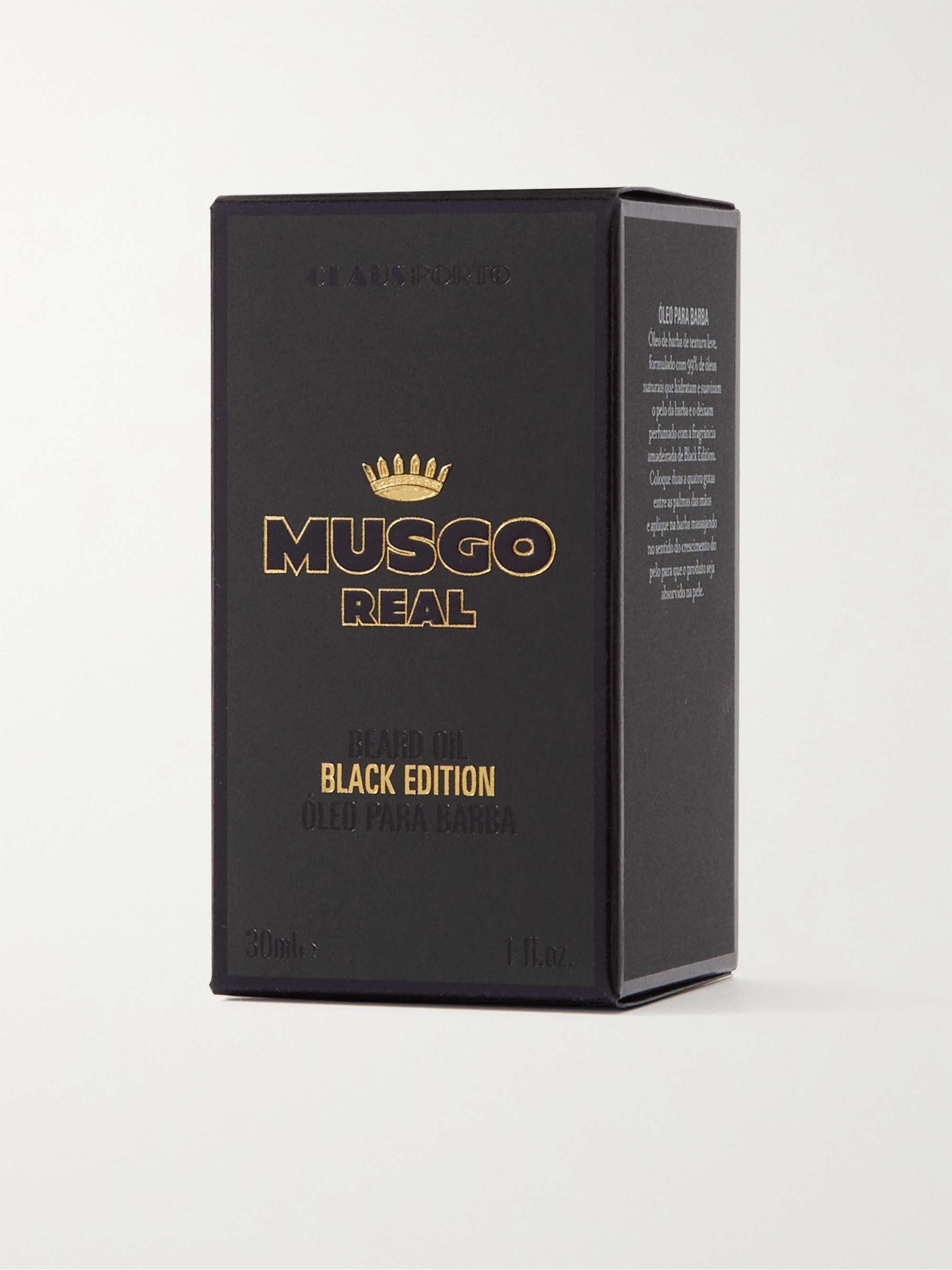 CLAUS PORTO Black Edition Beard Oil, 30ml