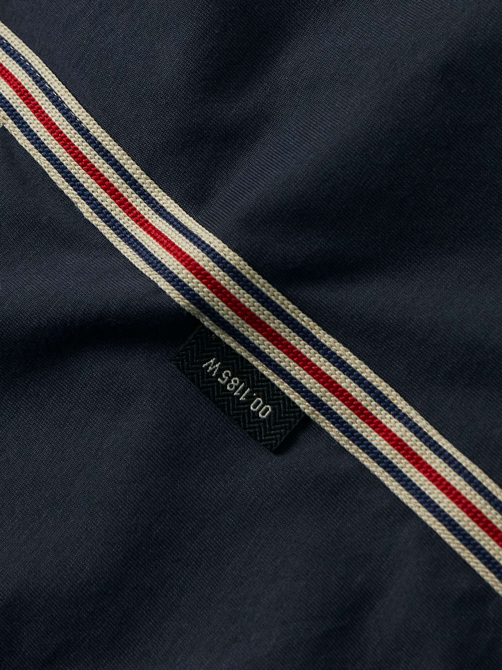 OLIVER SPENCER + FILA Anderson Striped Cotton-Jersey T-Shirt
