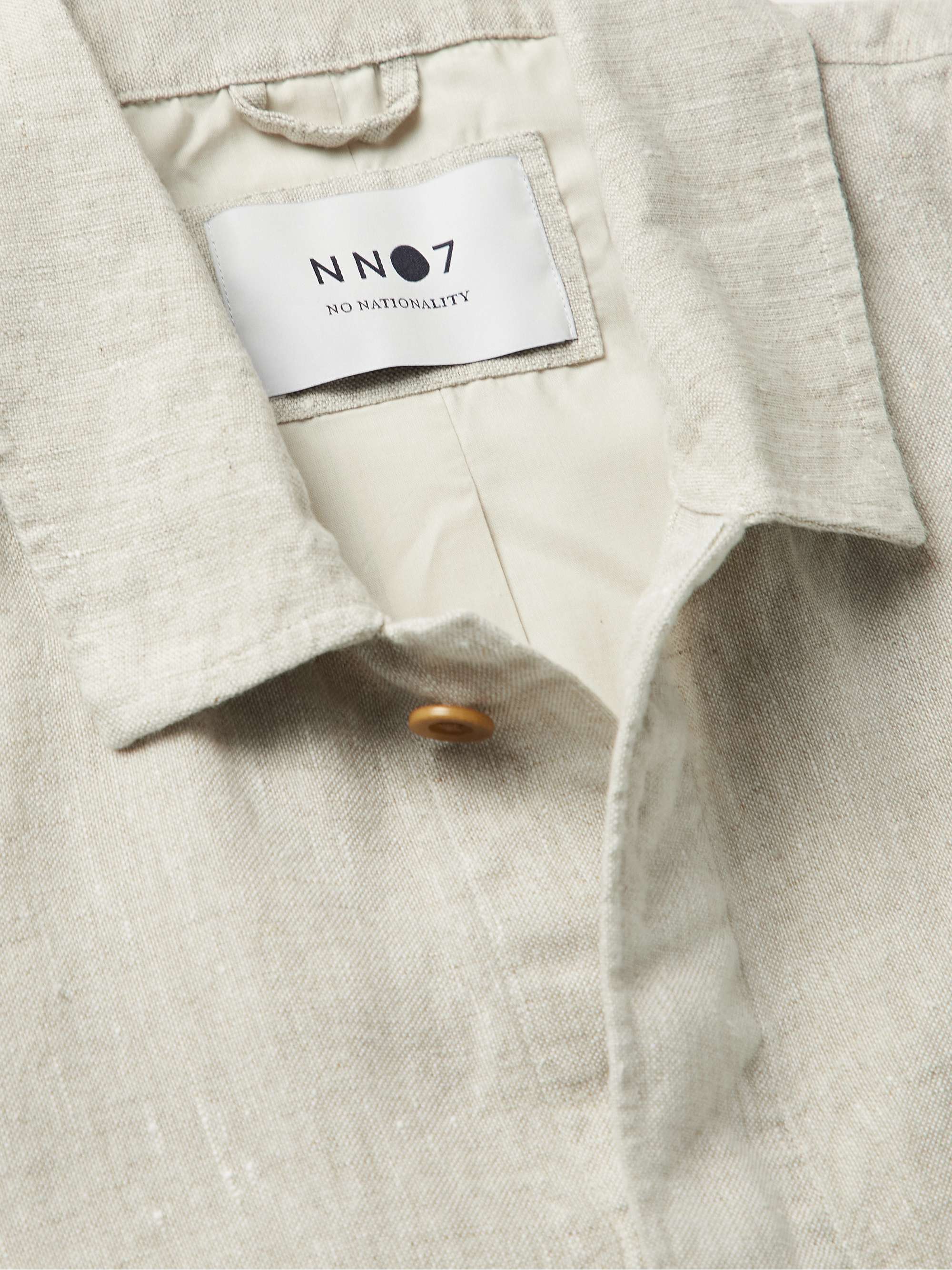 NN07 Oscar Linen Overshirt