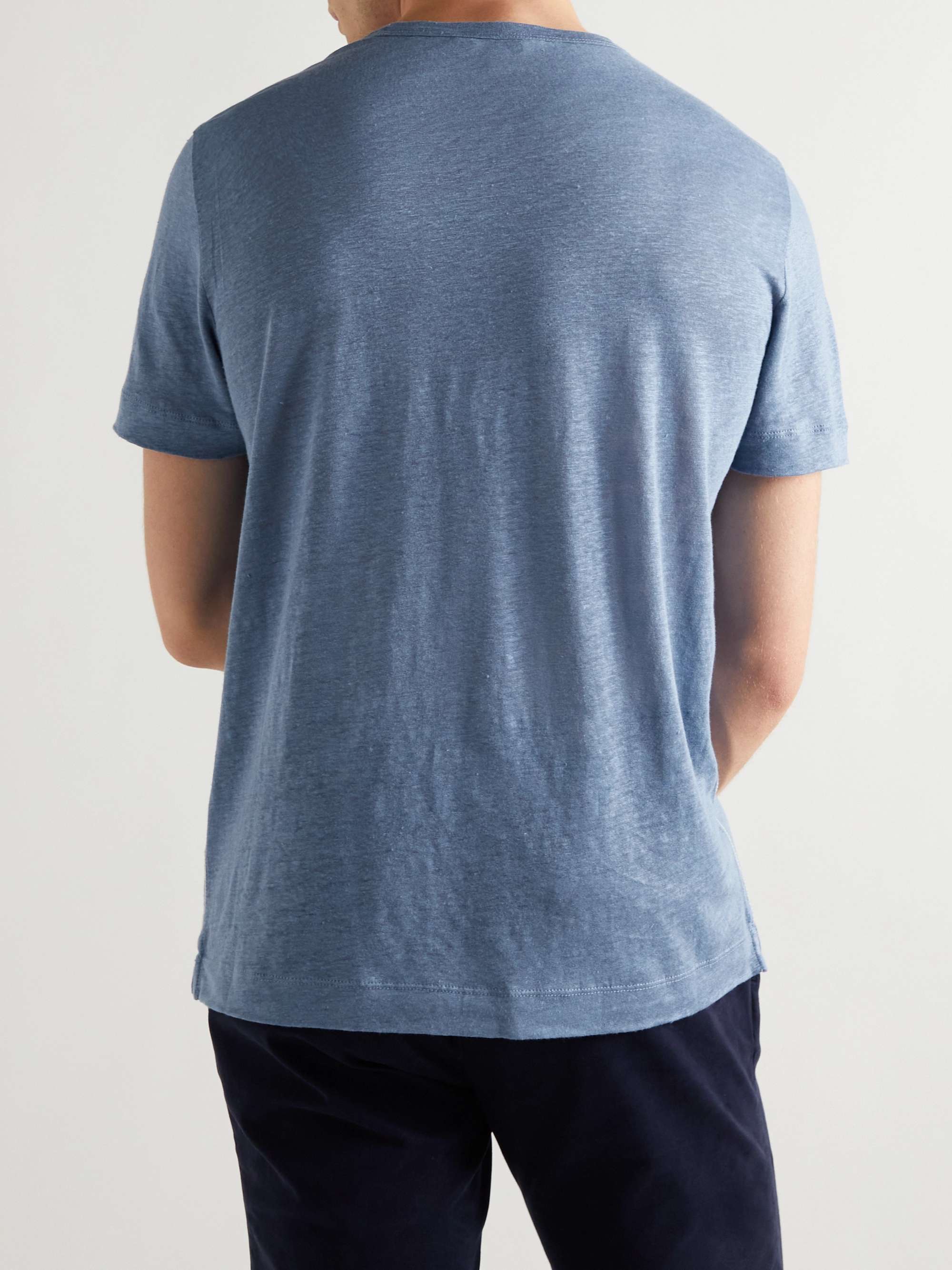 CLUB MONACO Linen T-Shirt