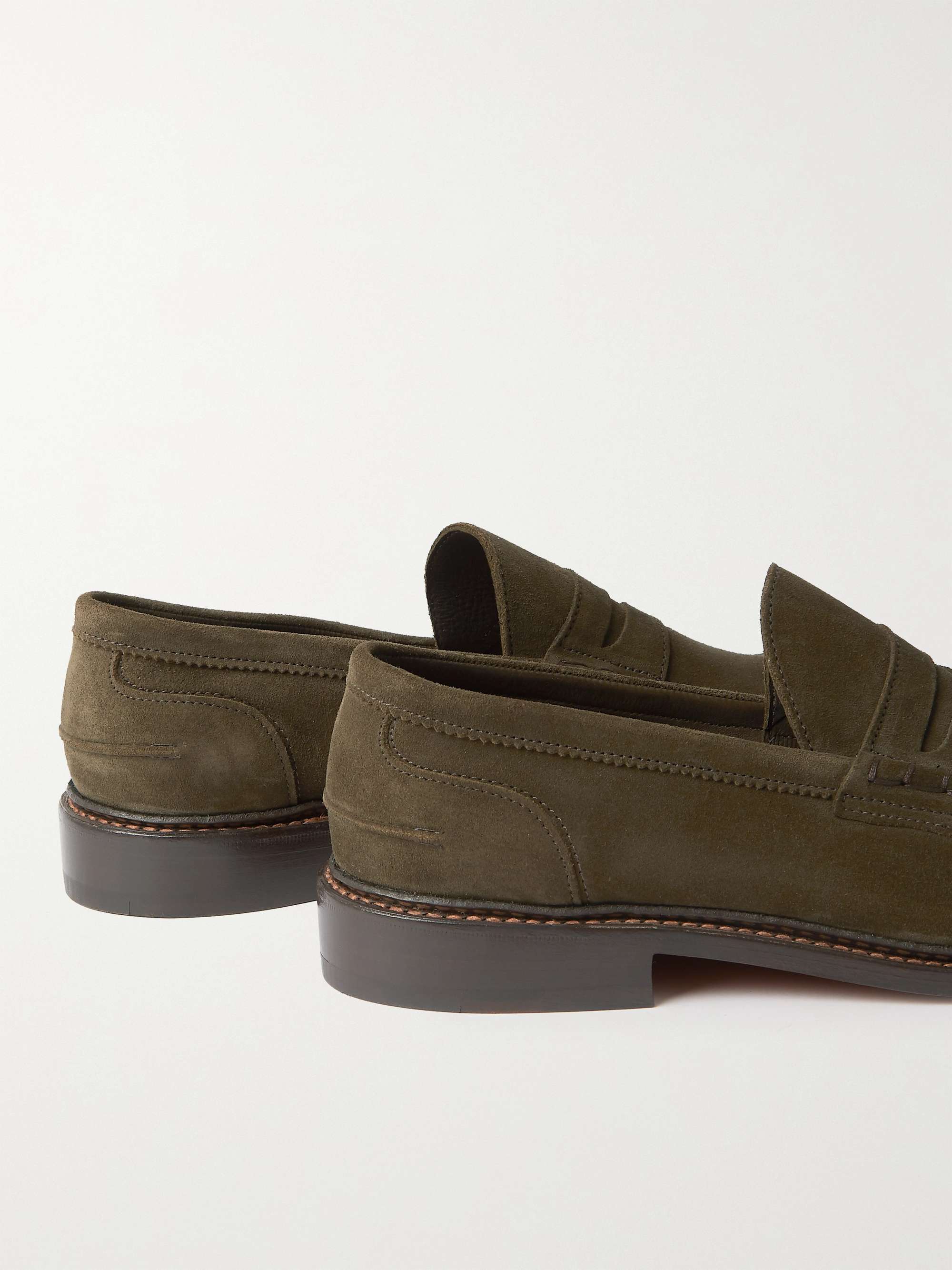TRICKER'S Adam Suede Penny Loafers