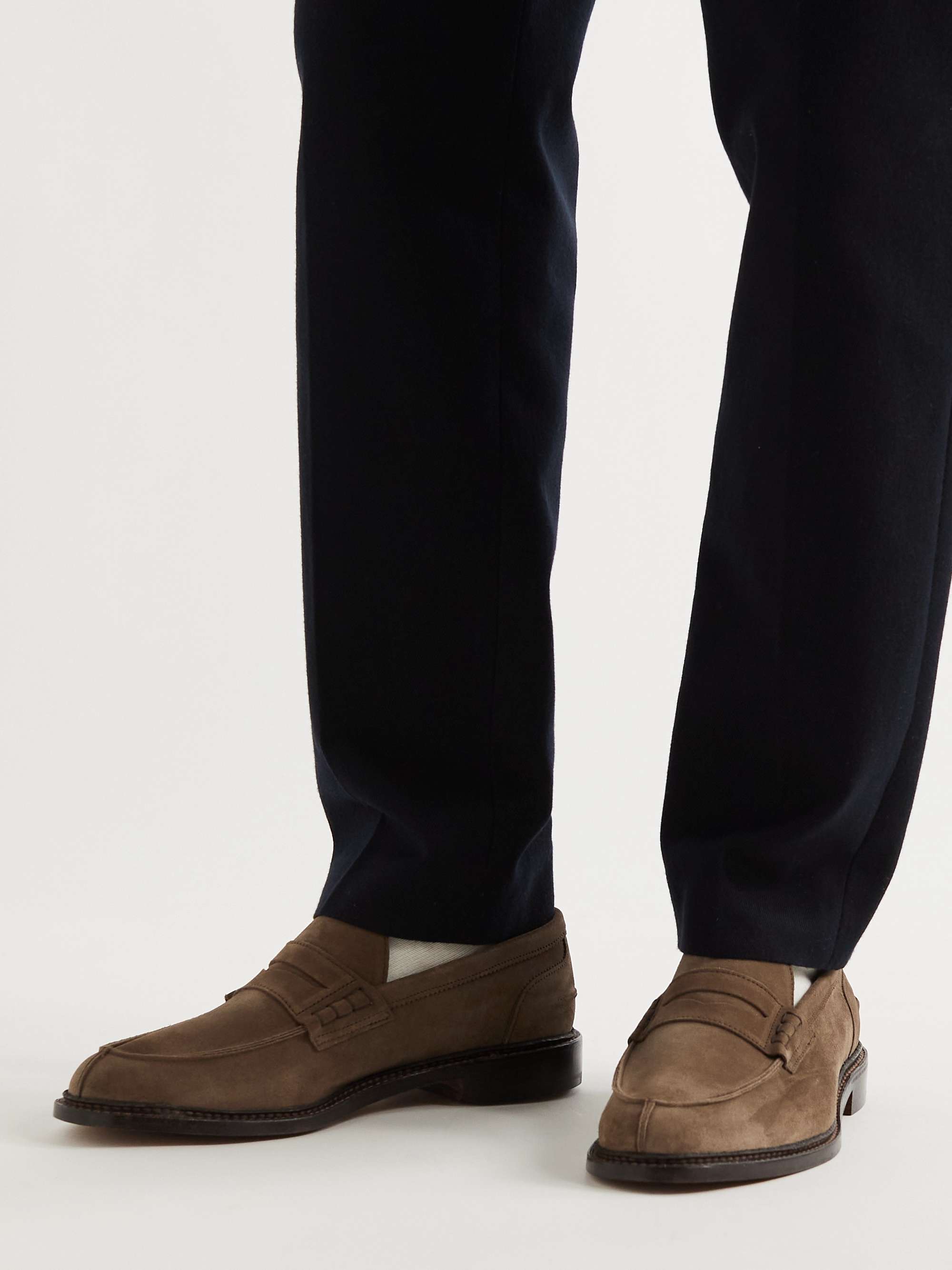 TRICKER'S Adam Suede Penny Loafers