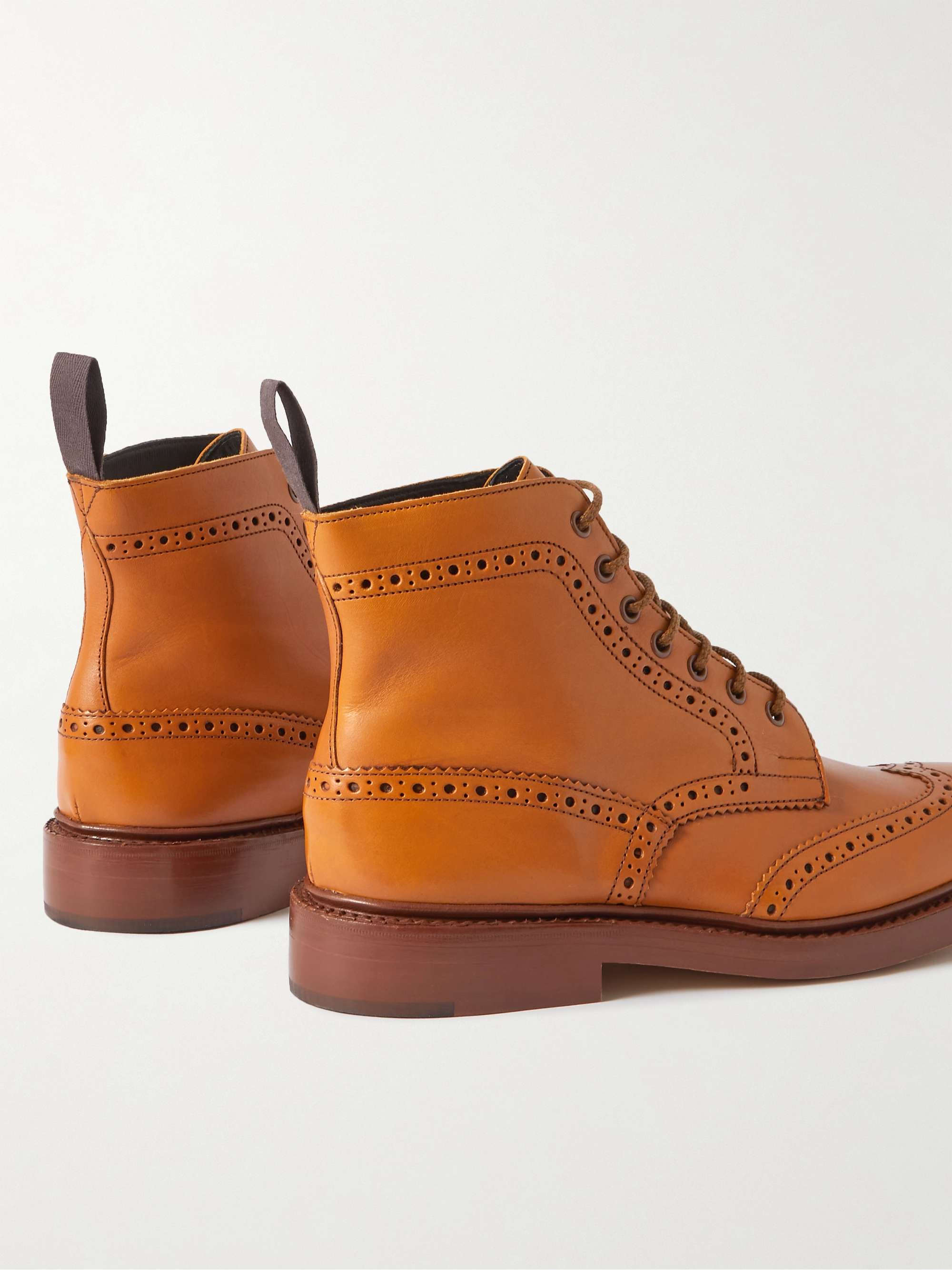 TRICKER'S Stow Leather Brogue Boots