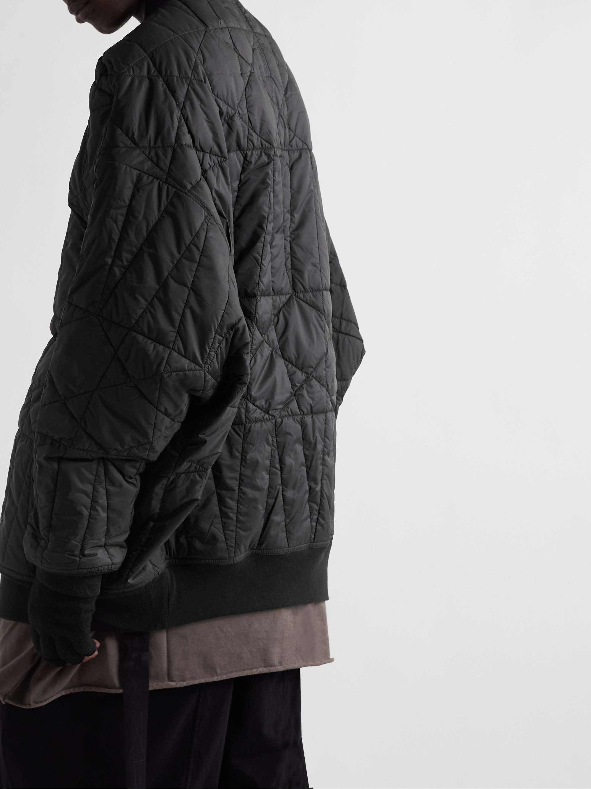 DRKSHDW BY RICK OWENS Oversized Padded Quilted Nylon Jacket