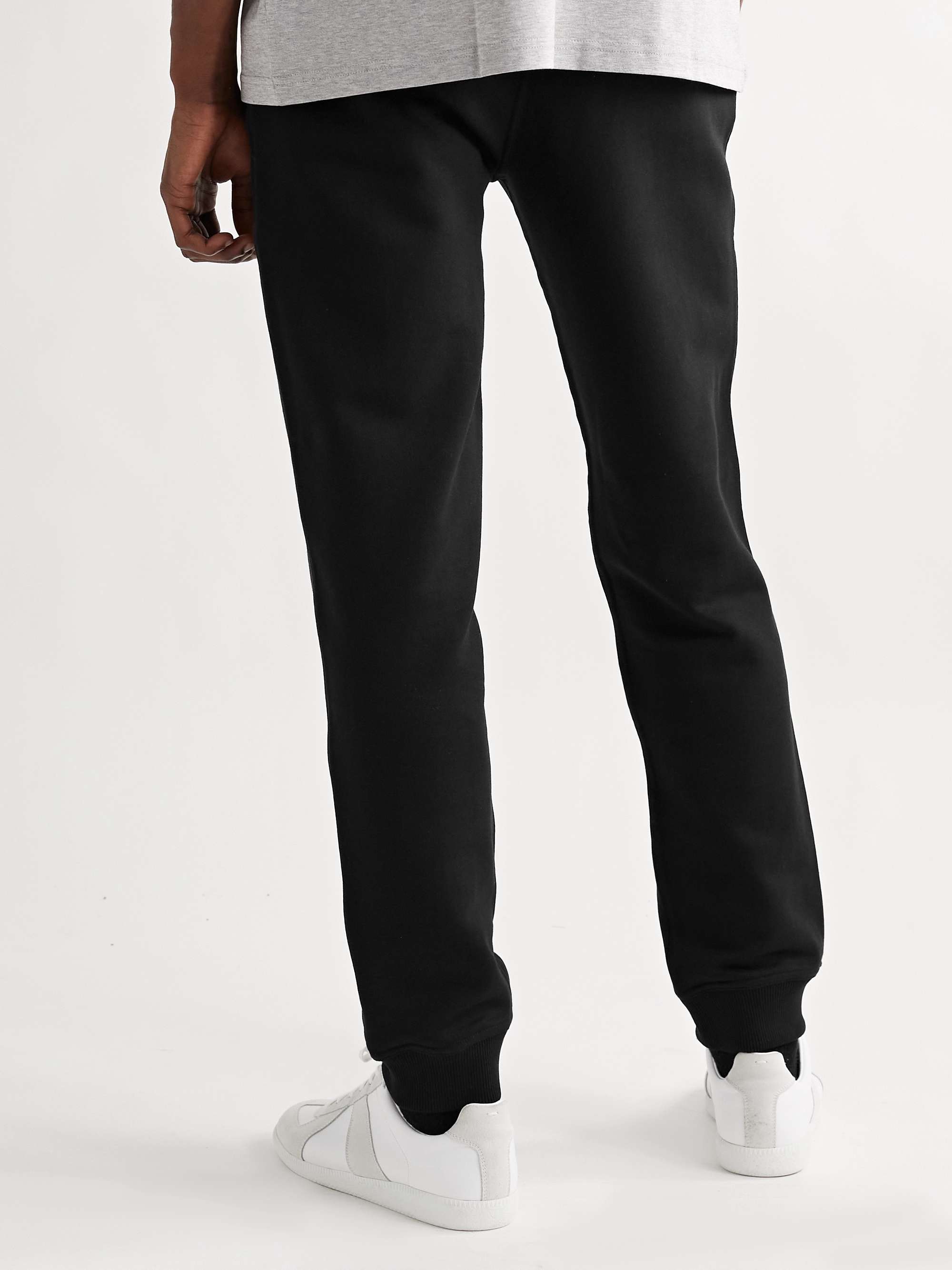 BURBERRY Printed Cotton-Jersey Sweatpants