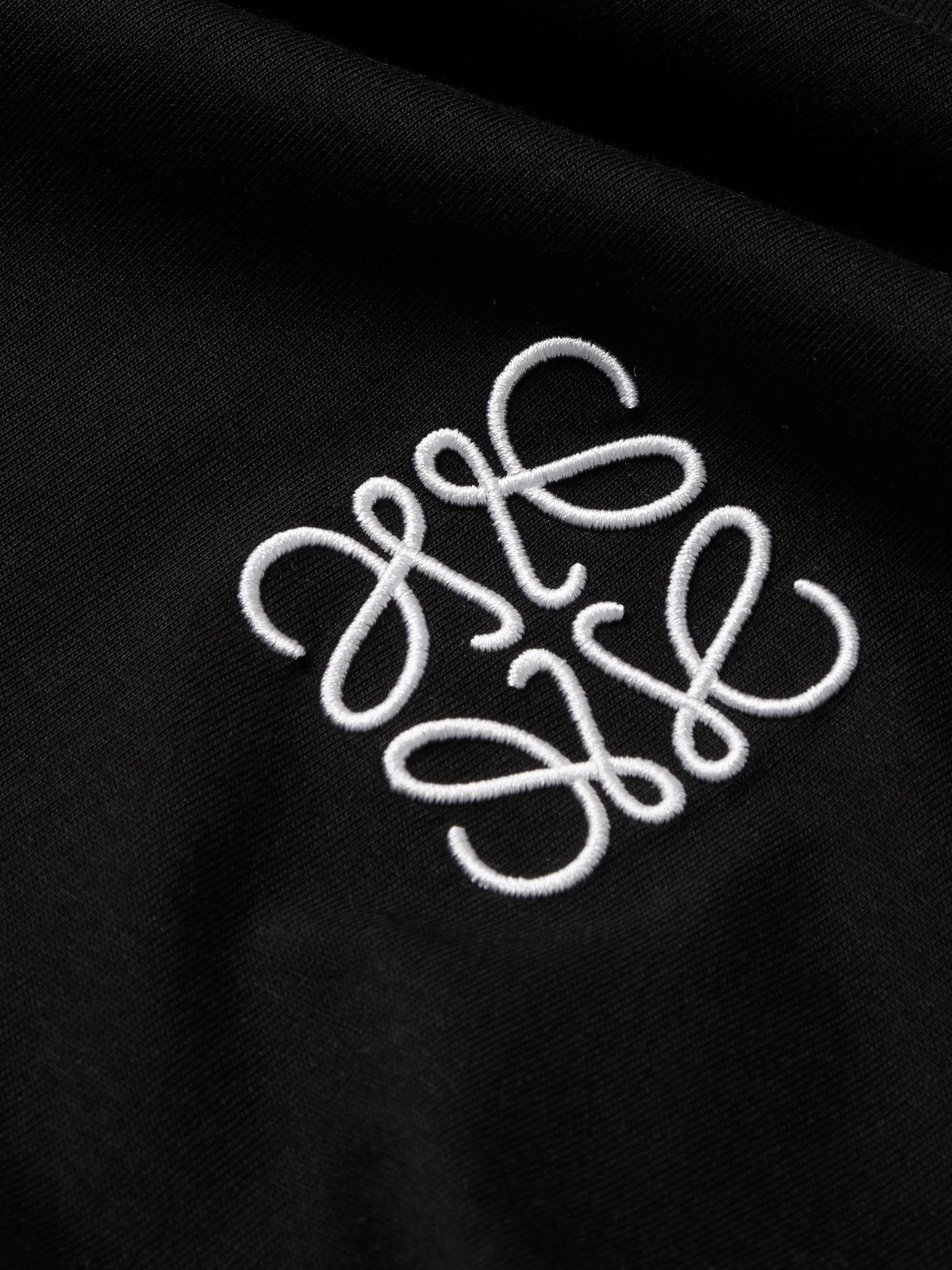 LOEWE Logo-Embroidered Cotton-Jersey T-Shirt