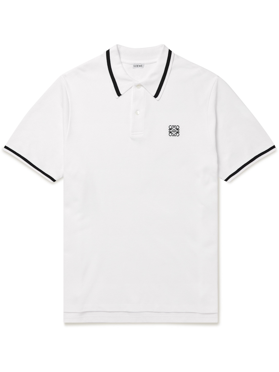 Logo-Embroidered Cotton-Piqué Polo Shirt