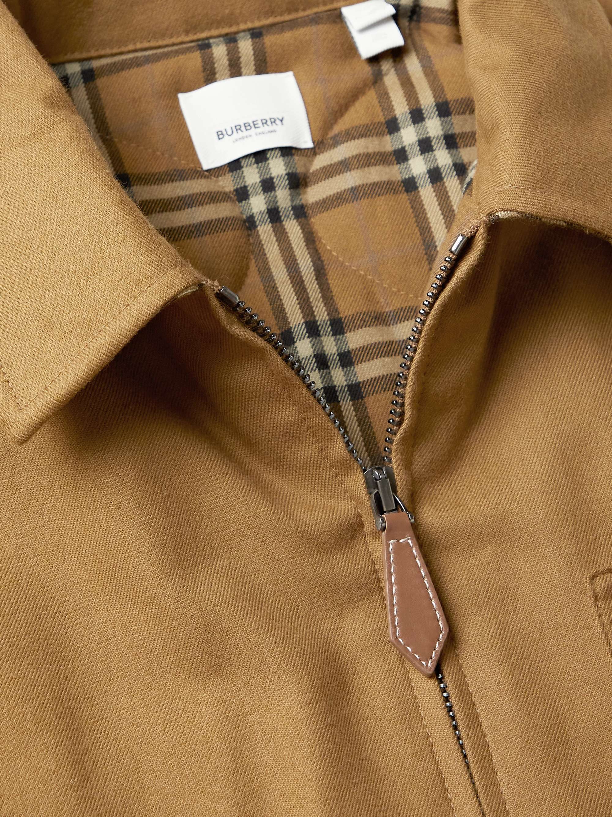 BURBERRY Padded Cotton-Twill Jacket