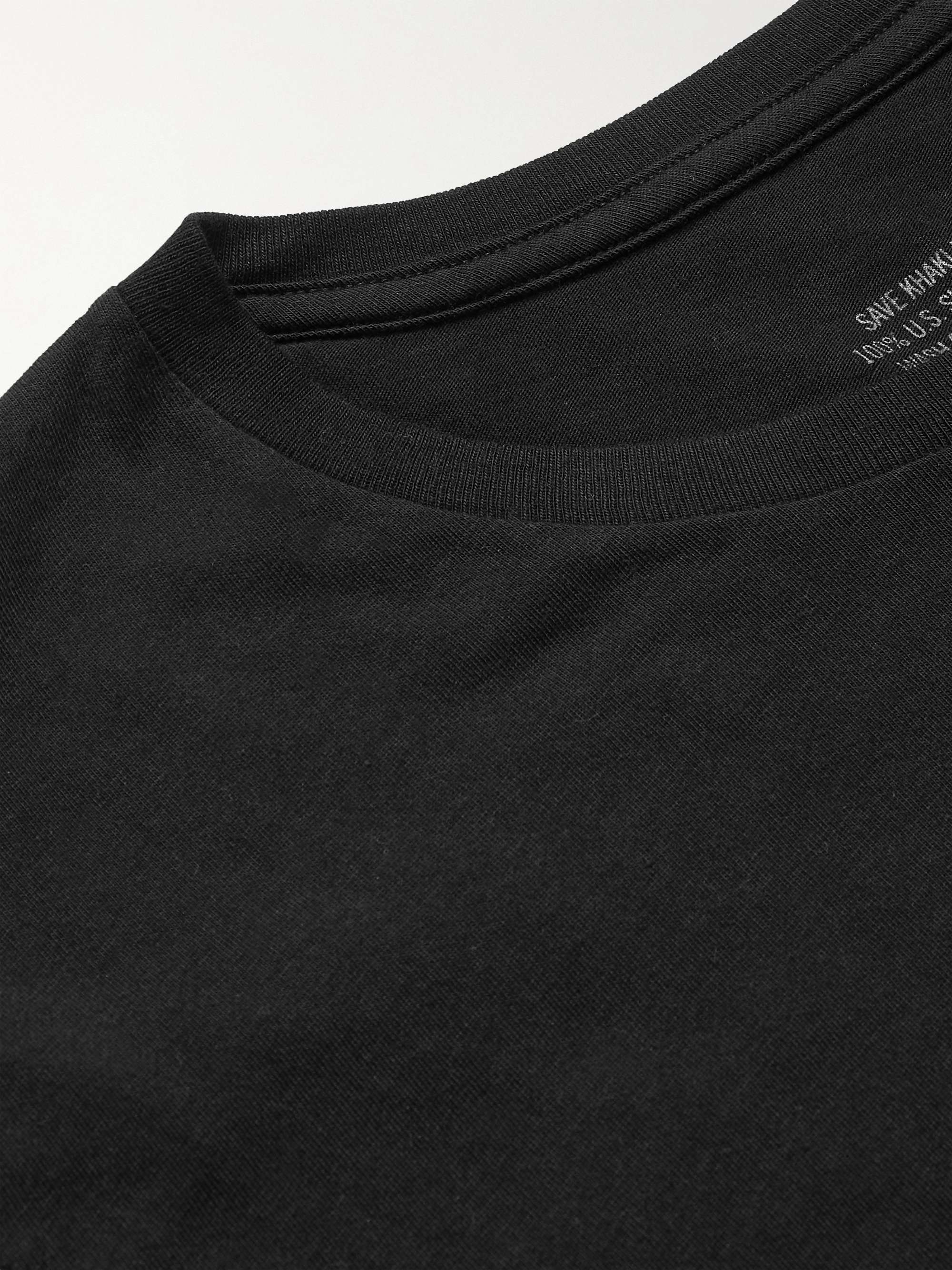 SAVE KHAKI UNITED Supima Cotton-Jersey T-Shirt