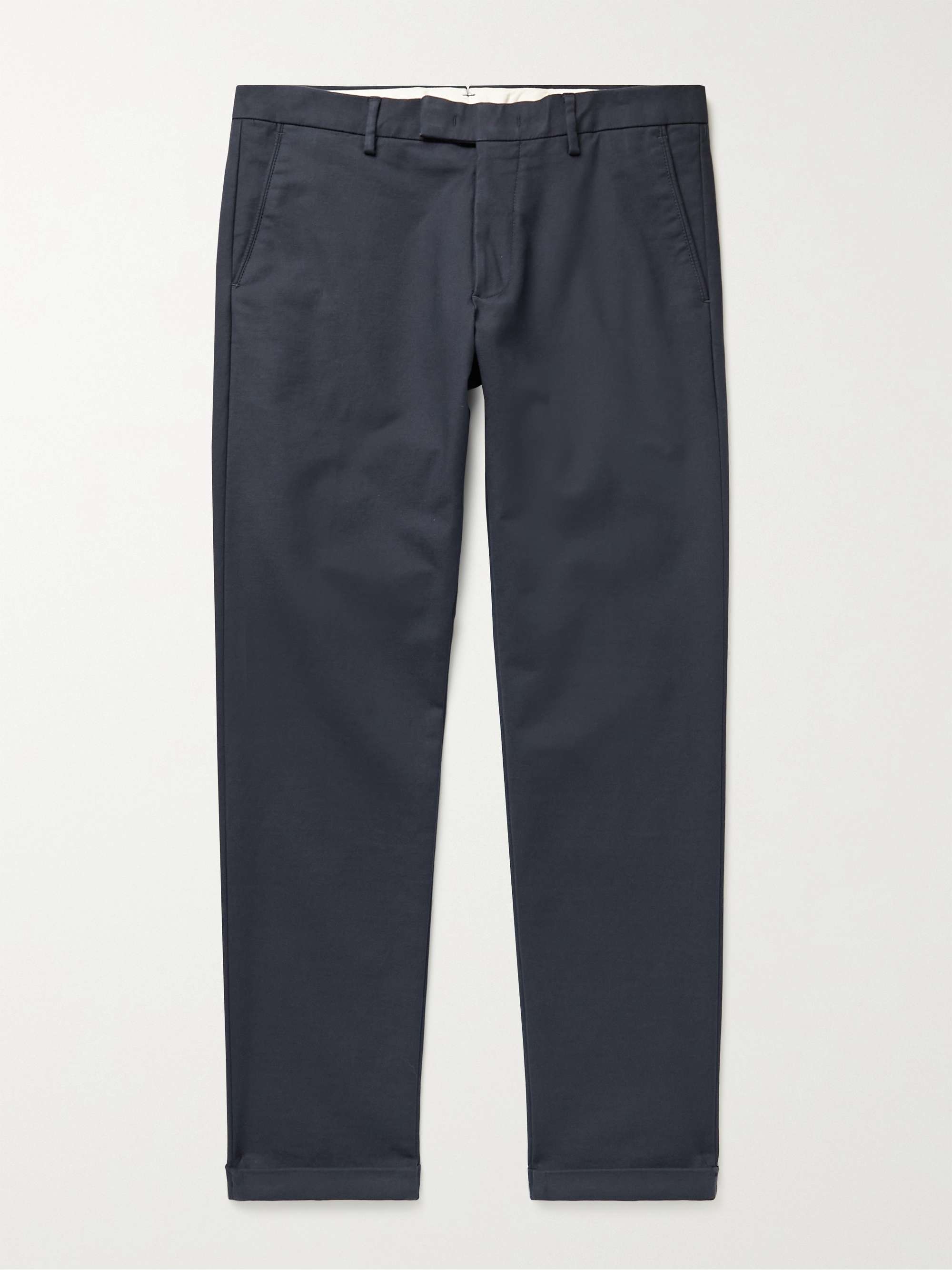 NN07 Scott Slim-Fit Stretch-Cotton Trousers
