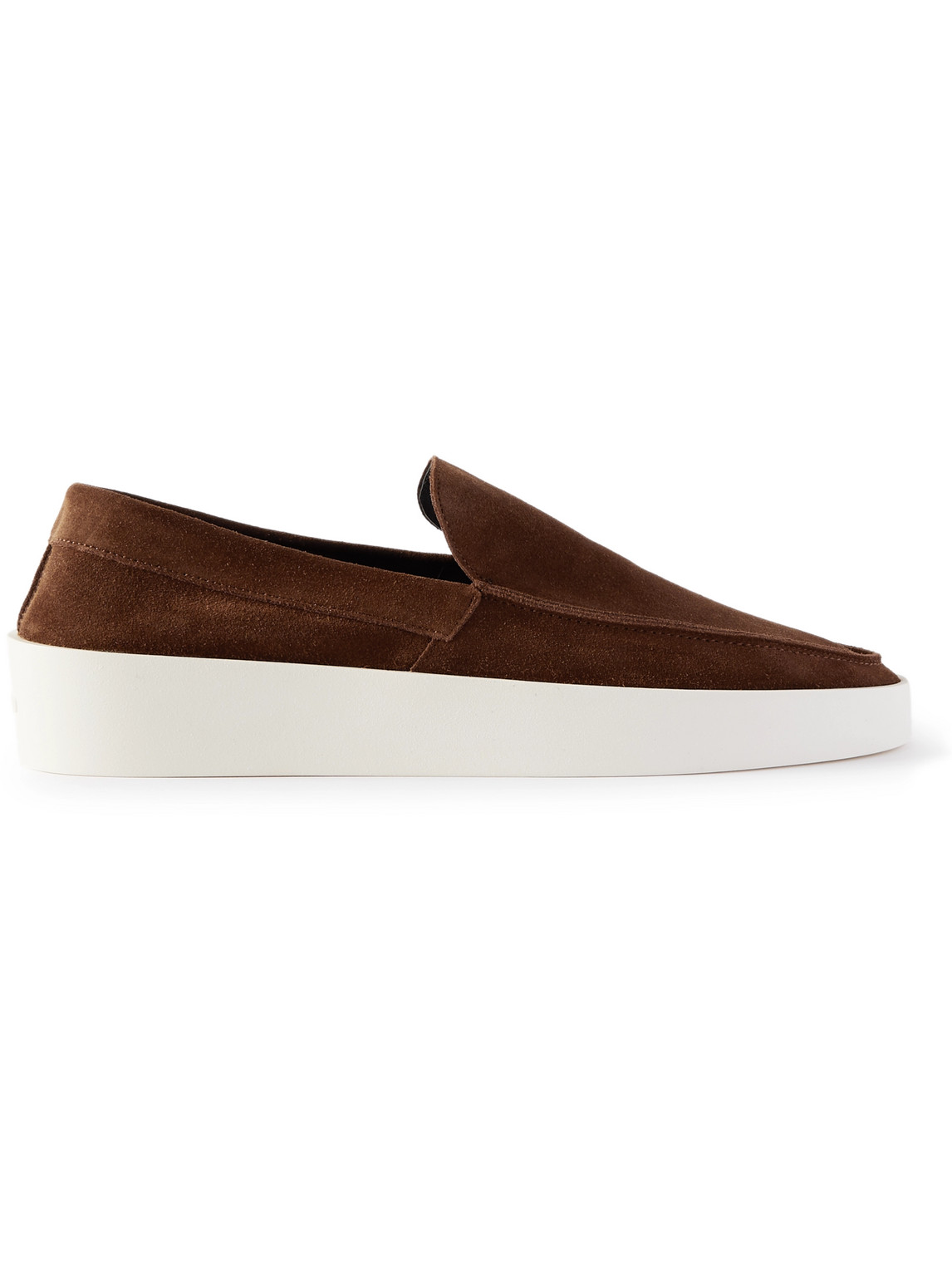FEAR OF GOD REVERSE SUEDE LOAFERS