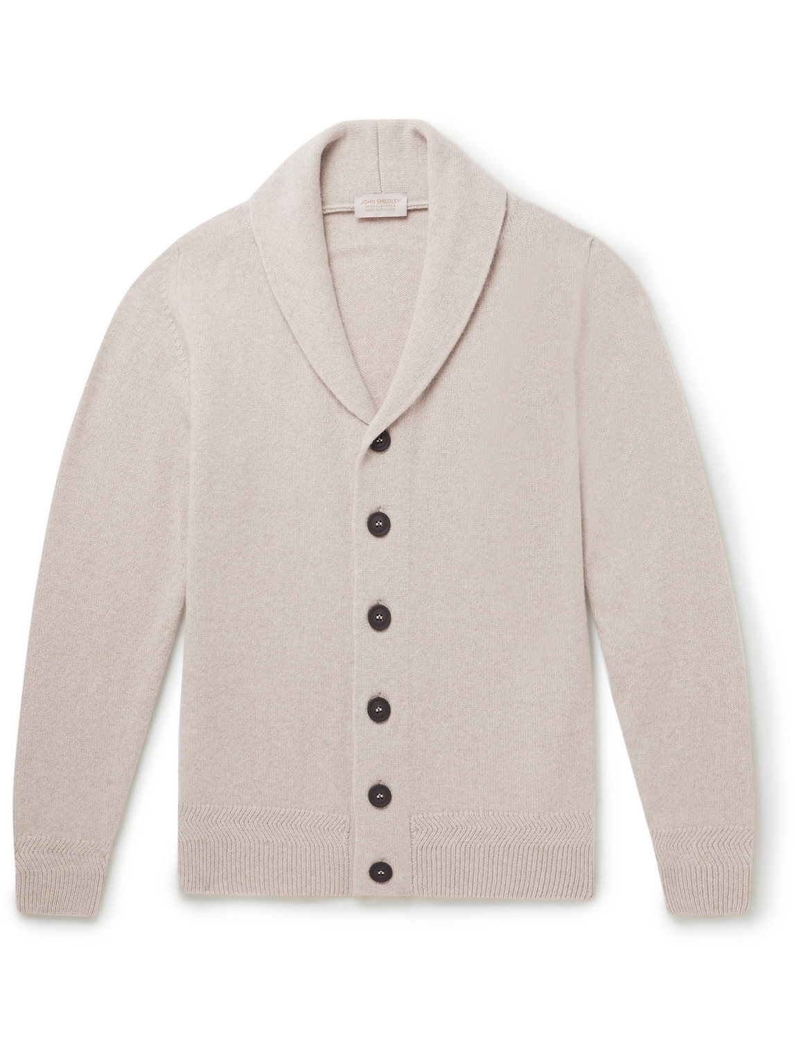 JOHN SMEDLEY CULLEN SLIM-FIT RECYCLED CASHMERE AND MERINO WOOL-BLEND CARDIGAN