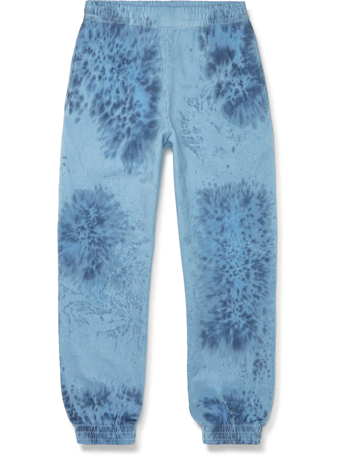 Mcq By Alexander Mcqueen Breathe Tapered Logo-appliquéd Printed Cotton-jersey Sweatpants In Unknown