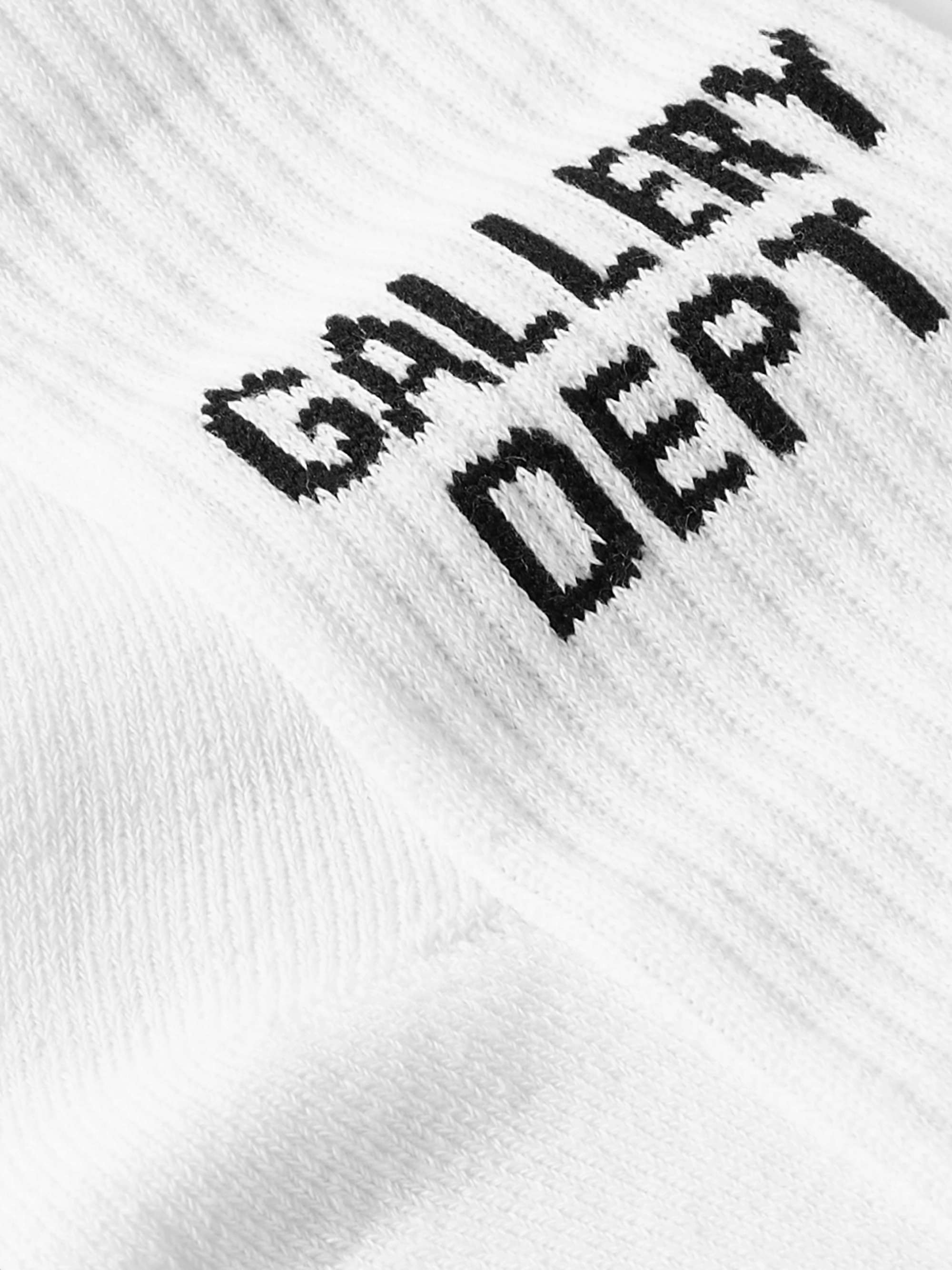 GALLERY DEPT. Clean Logo-Jacquard Cotton-Blend Socks