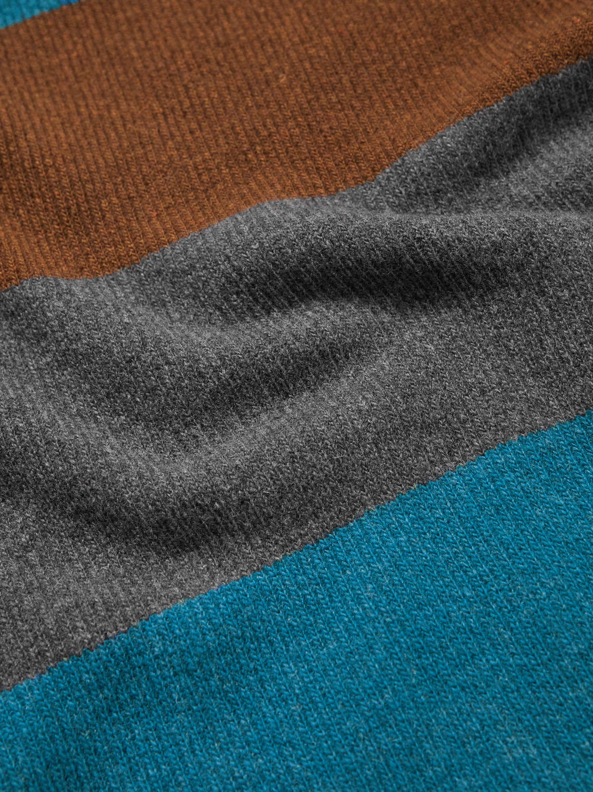 OLIVER SPENCER Blenheim Striped Wool Sweater