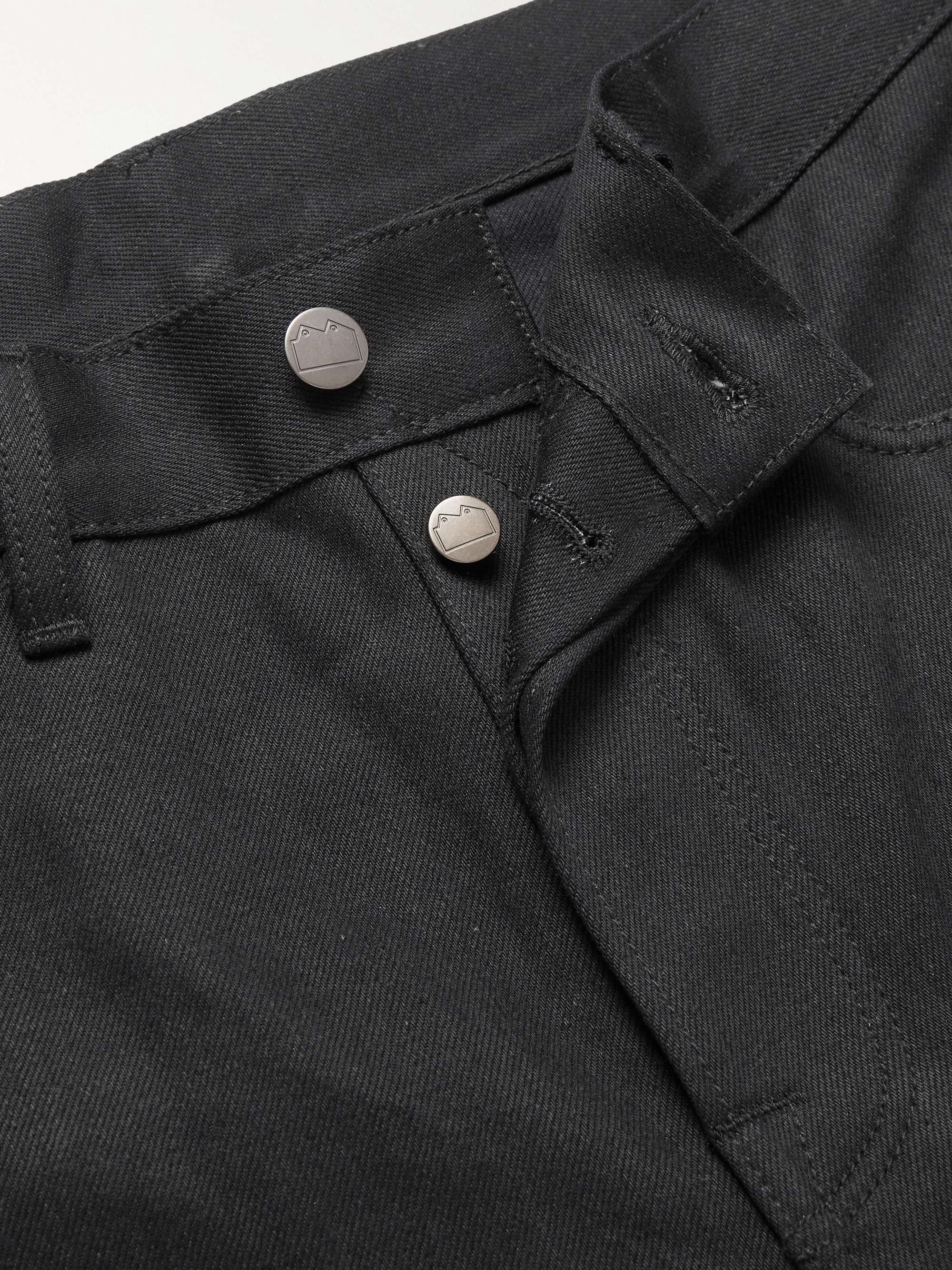 BLACKHORSE LANE ATELIERS W12 Slim-Fit Tapered Raw Organic Selvedge Denim Jeans