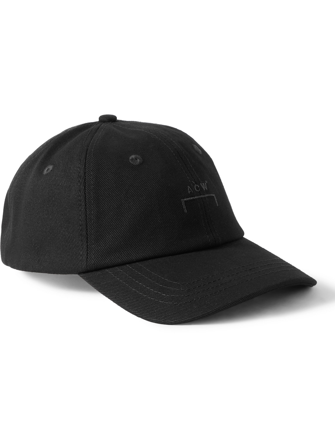 A-COLD-WALL* LOGO-EMBROIDERED COTTON-TWILL BASEBALL CAP