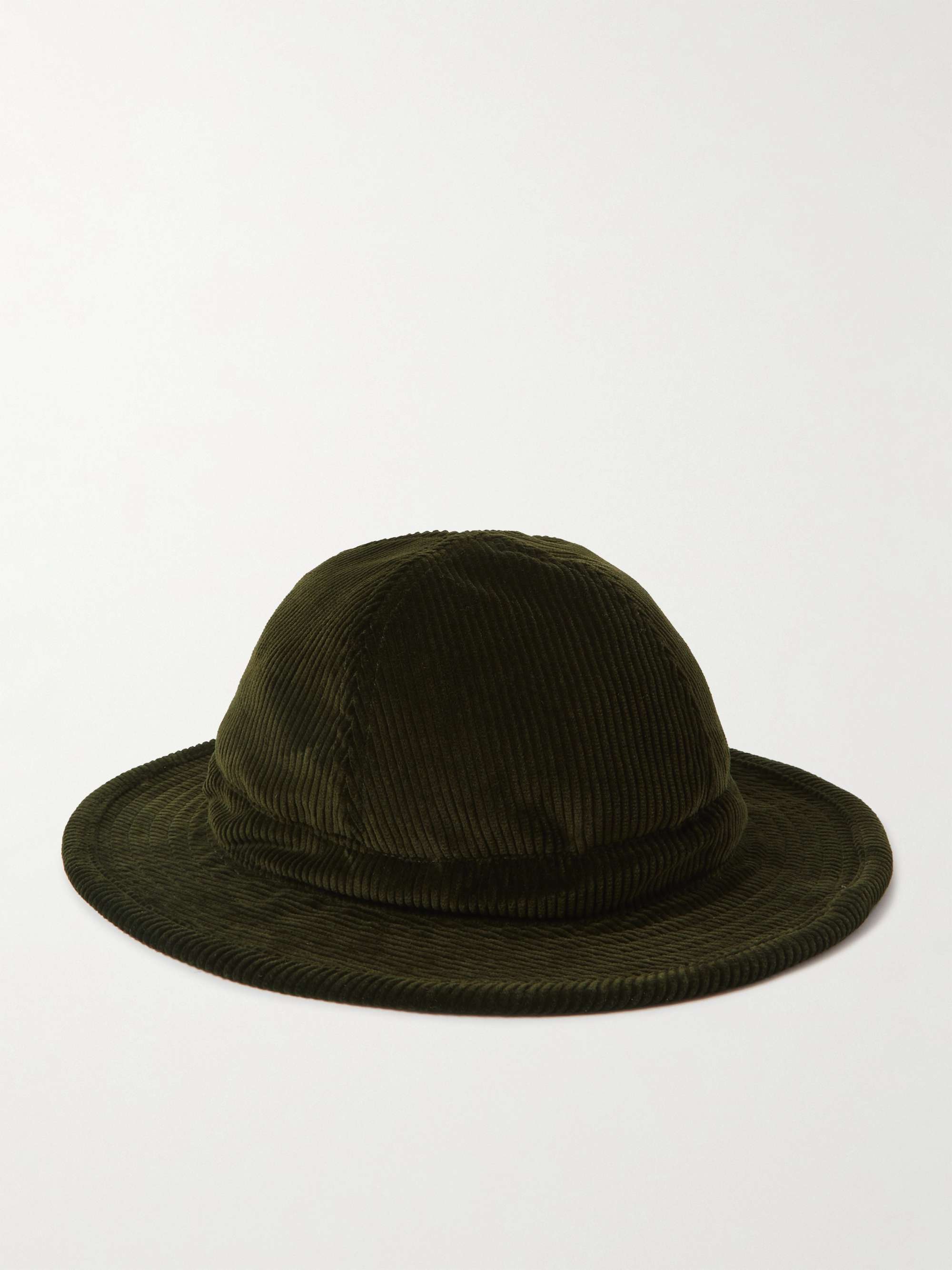 DE BONNE FACTURE Bob Cotton-Corduroy Bucket Hat