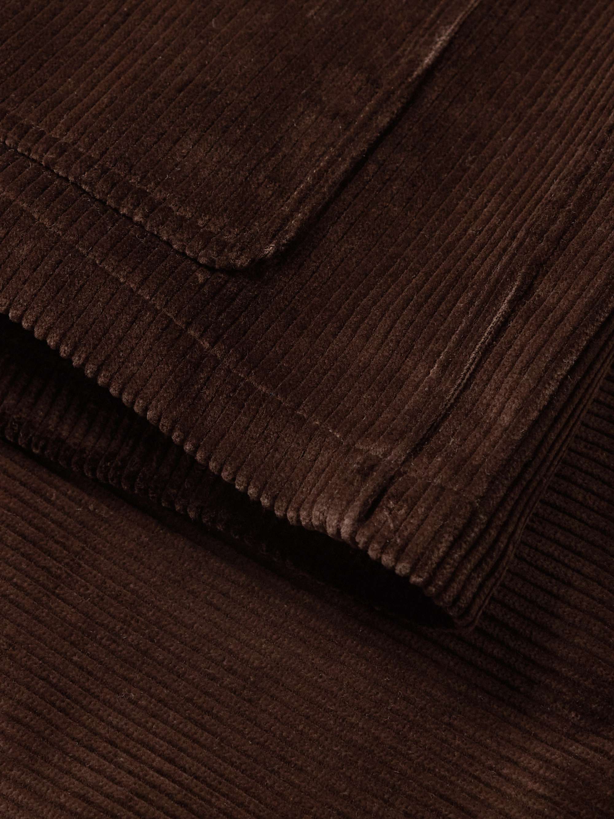 DE BONNE FACTURE Cotton-Corduroy Jacket