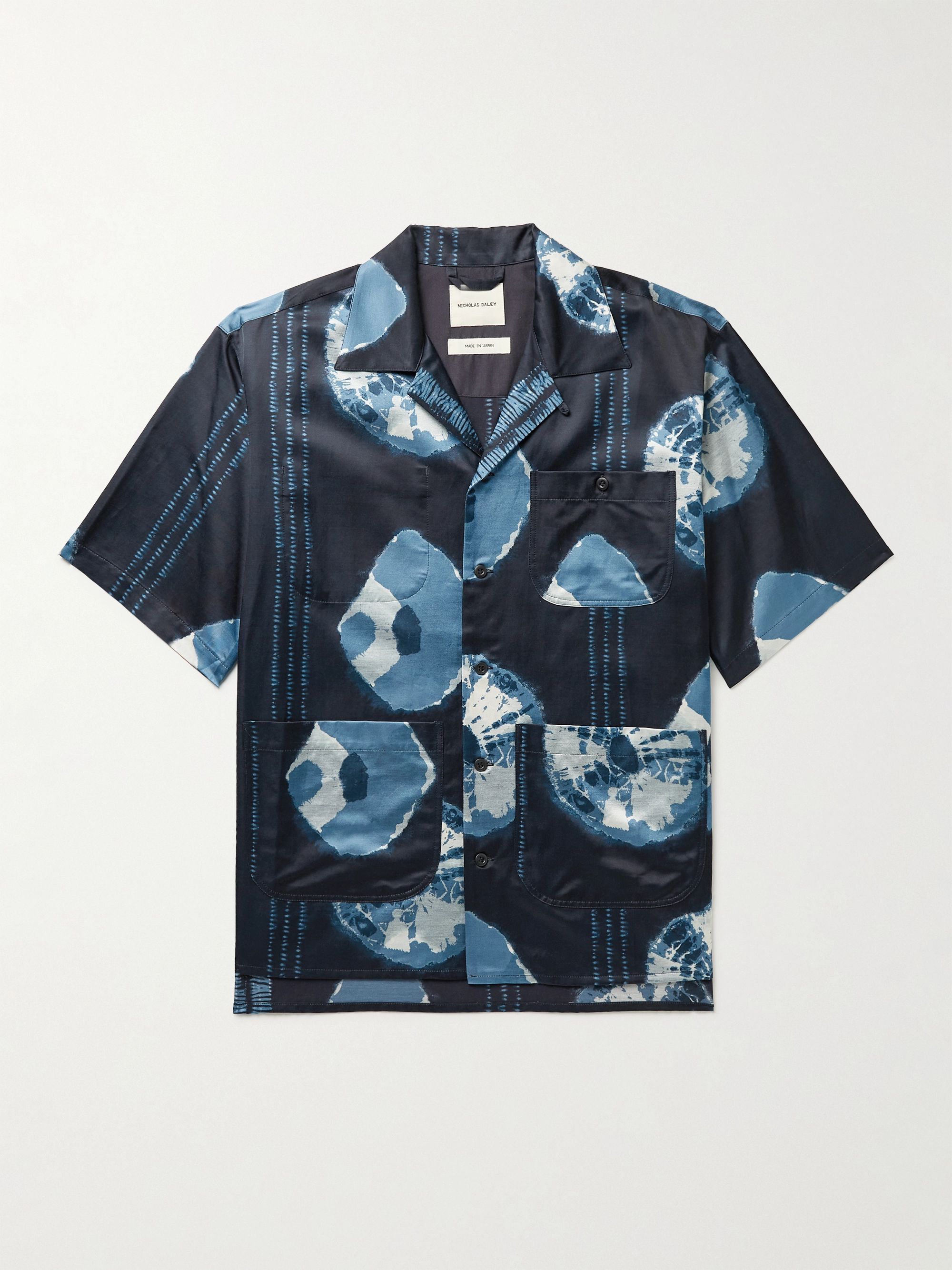 mrporter.com | Camp-Collar Printed Satin Shirt
