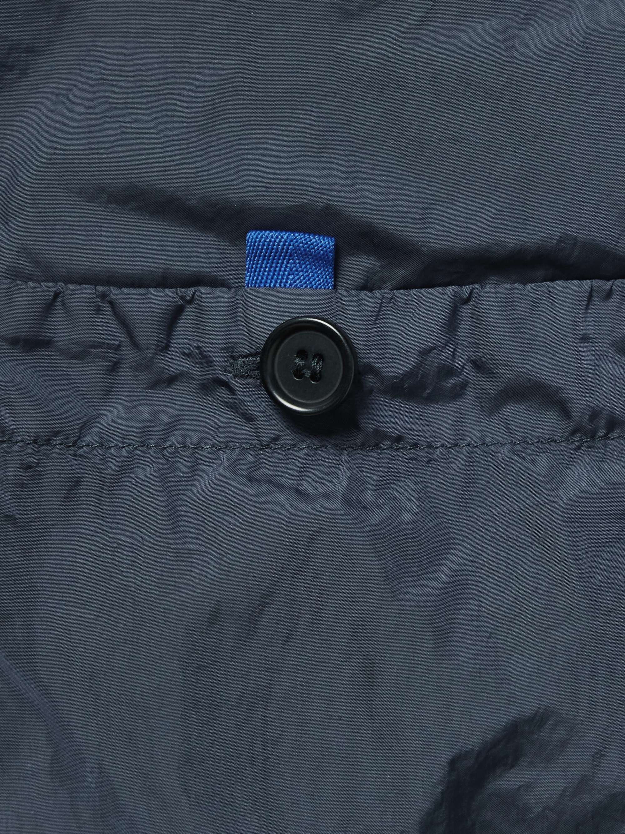 ASPESI Padded Garment-Dyed Nylon Blazer