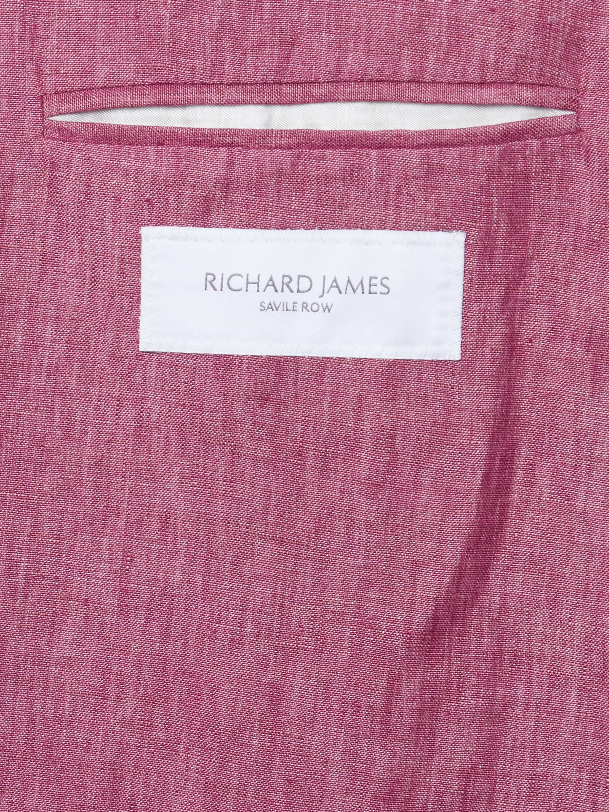 RICHARD JAMES Spirit Slim-Fit Linen Blazer