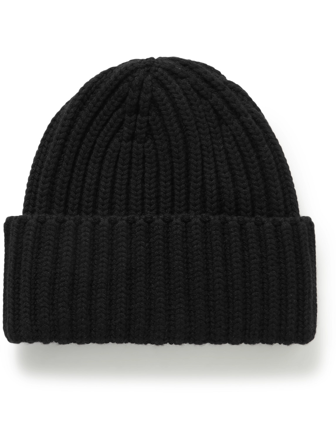 THE ROW DIBBO RIBBED CASHMERE BEANIE